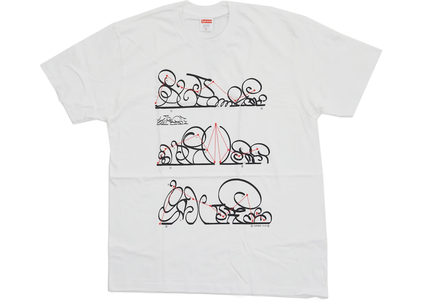 Supreme System Tee White
