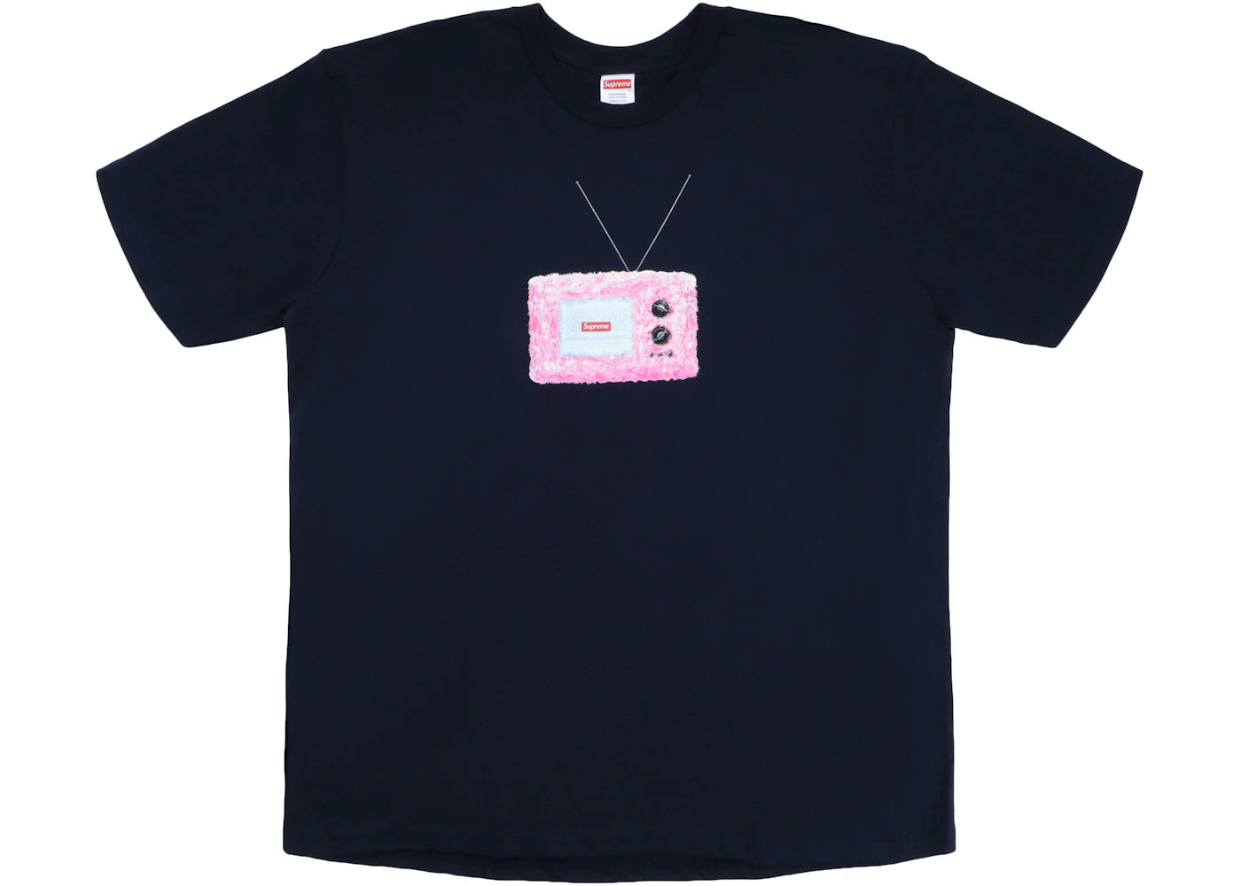 Supreme TV Tee Navy