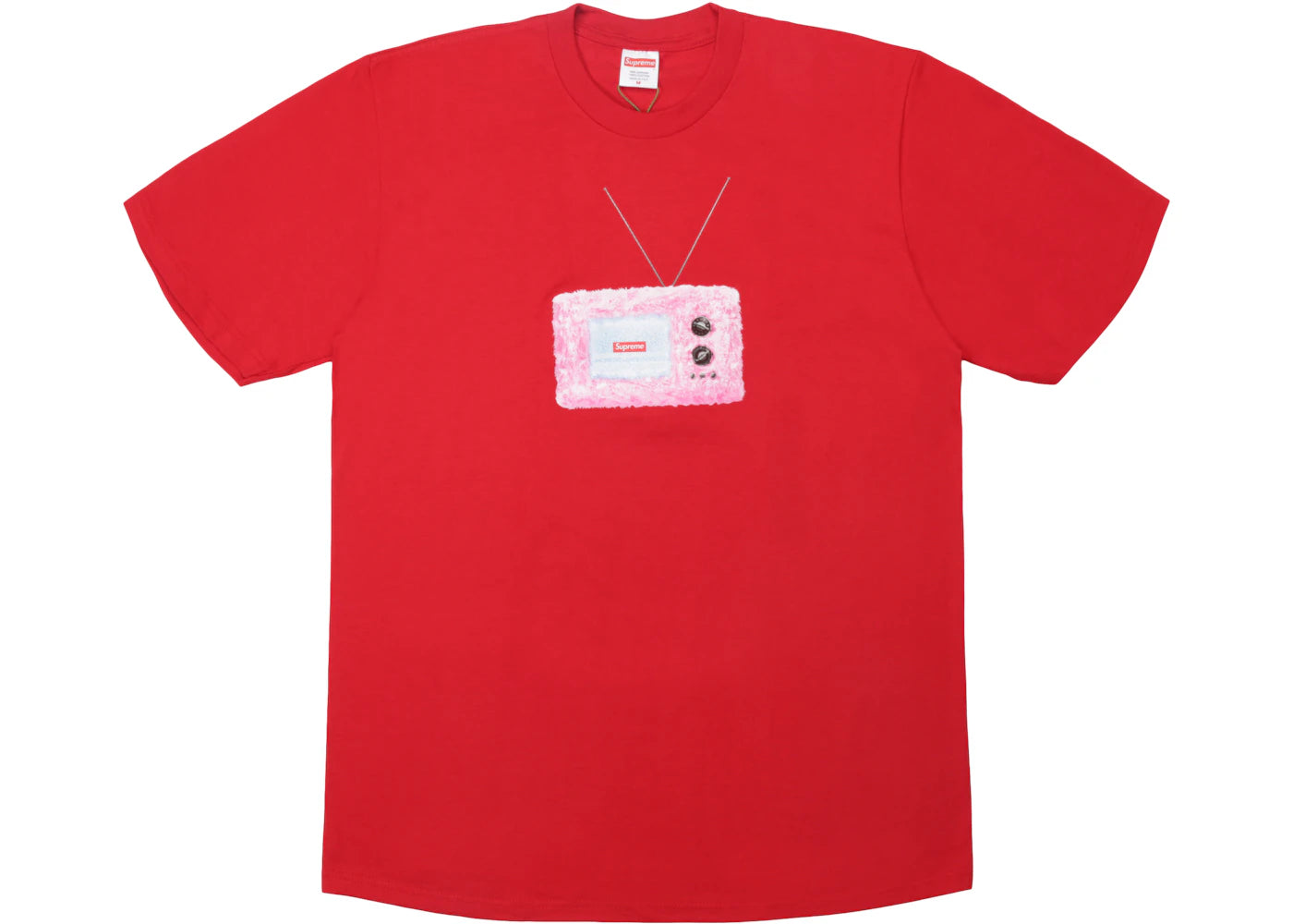 Supreme TV Tee Red