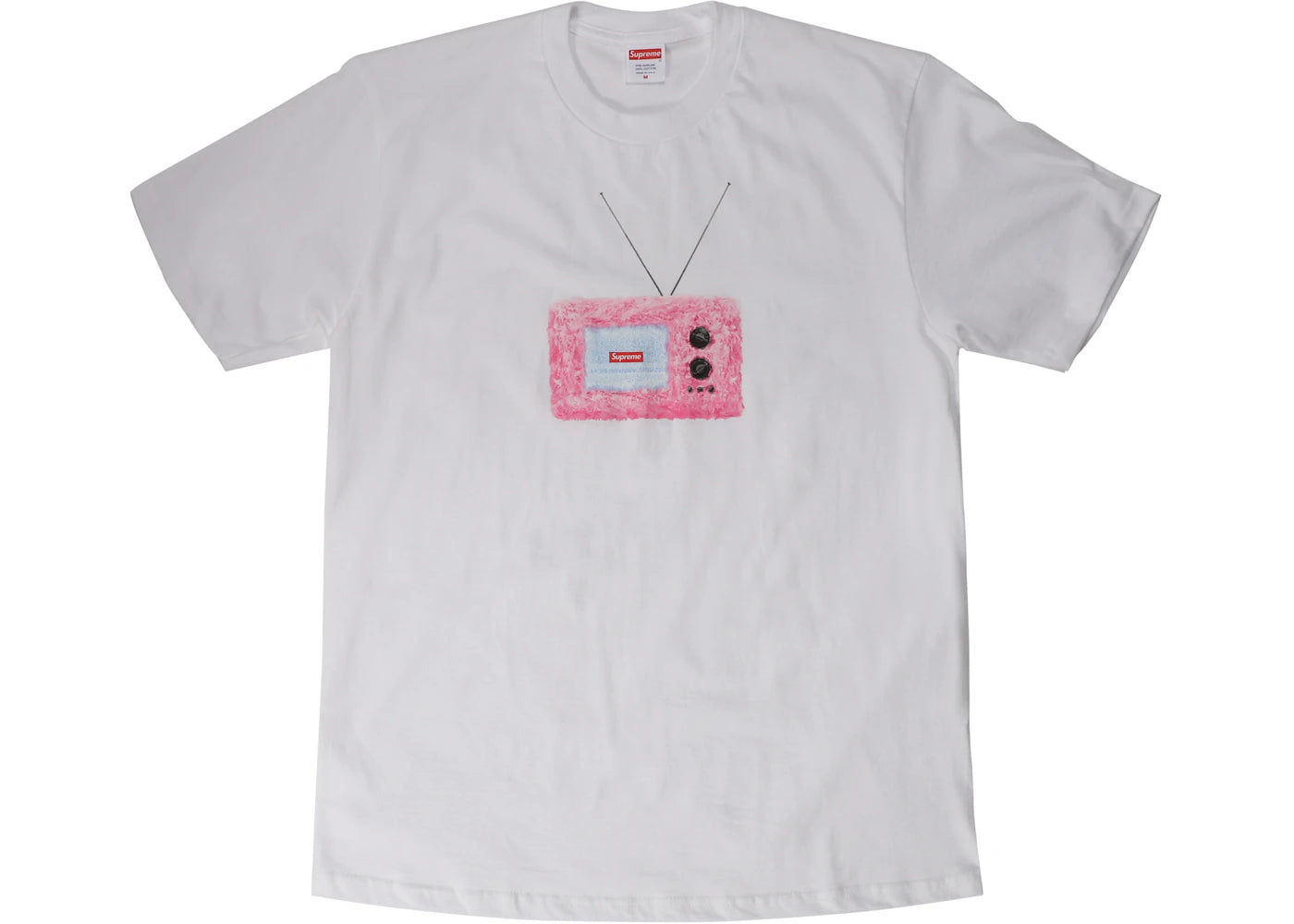 Supreme TV Tee White