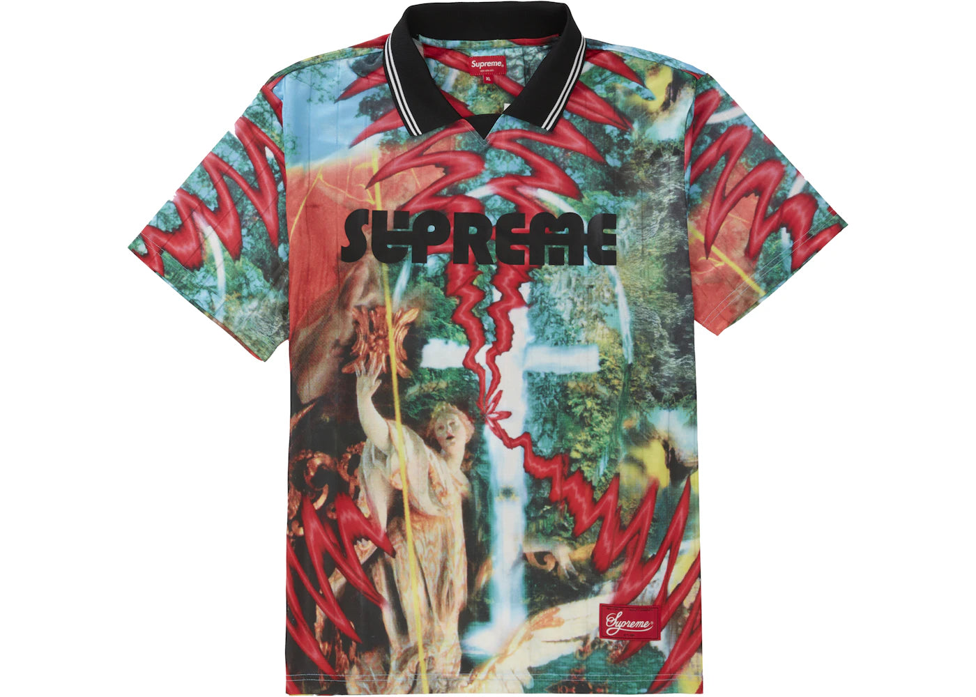 Supreme Tadanori Yokoo Soccer Jersey Red