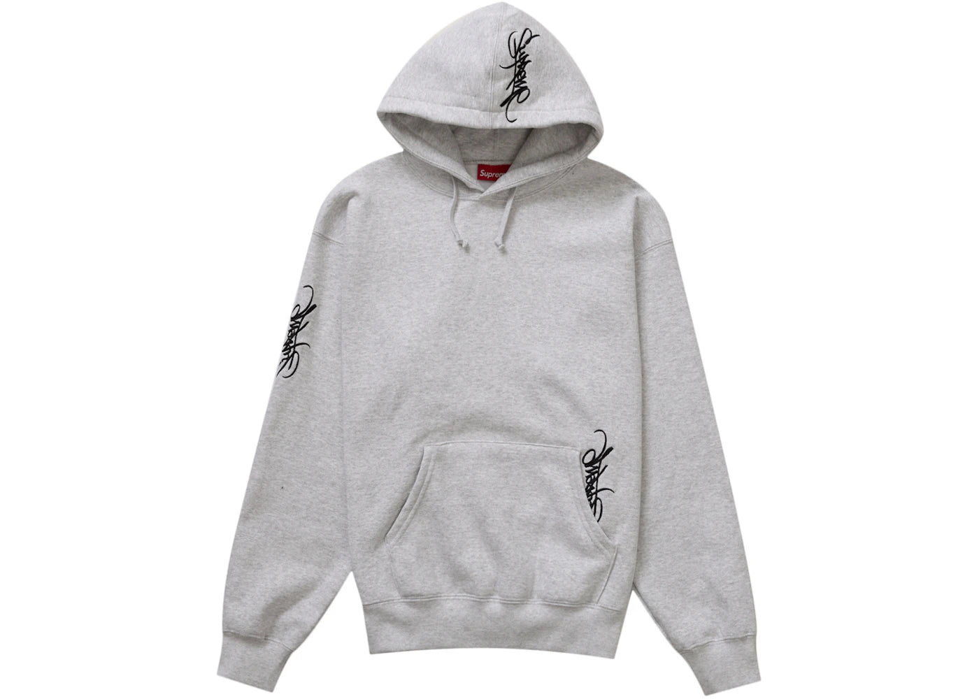 Supreme Tag Hooded Sweatshirt (SS24) Ash Grey