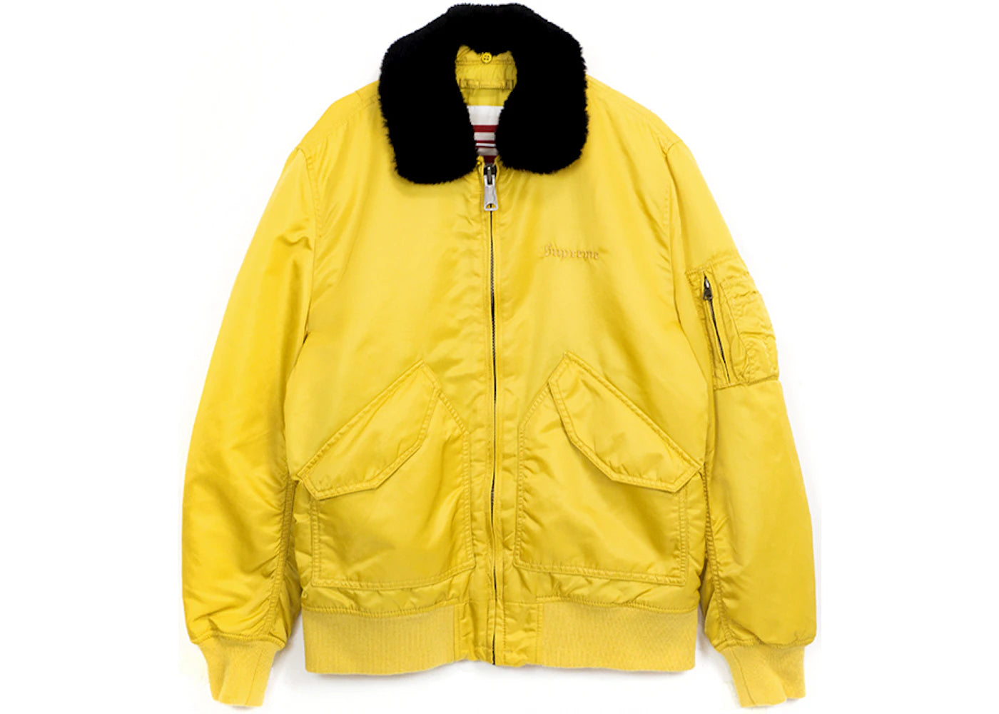 Supreme Tanker Jacket Yellow