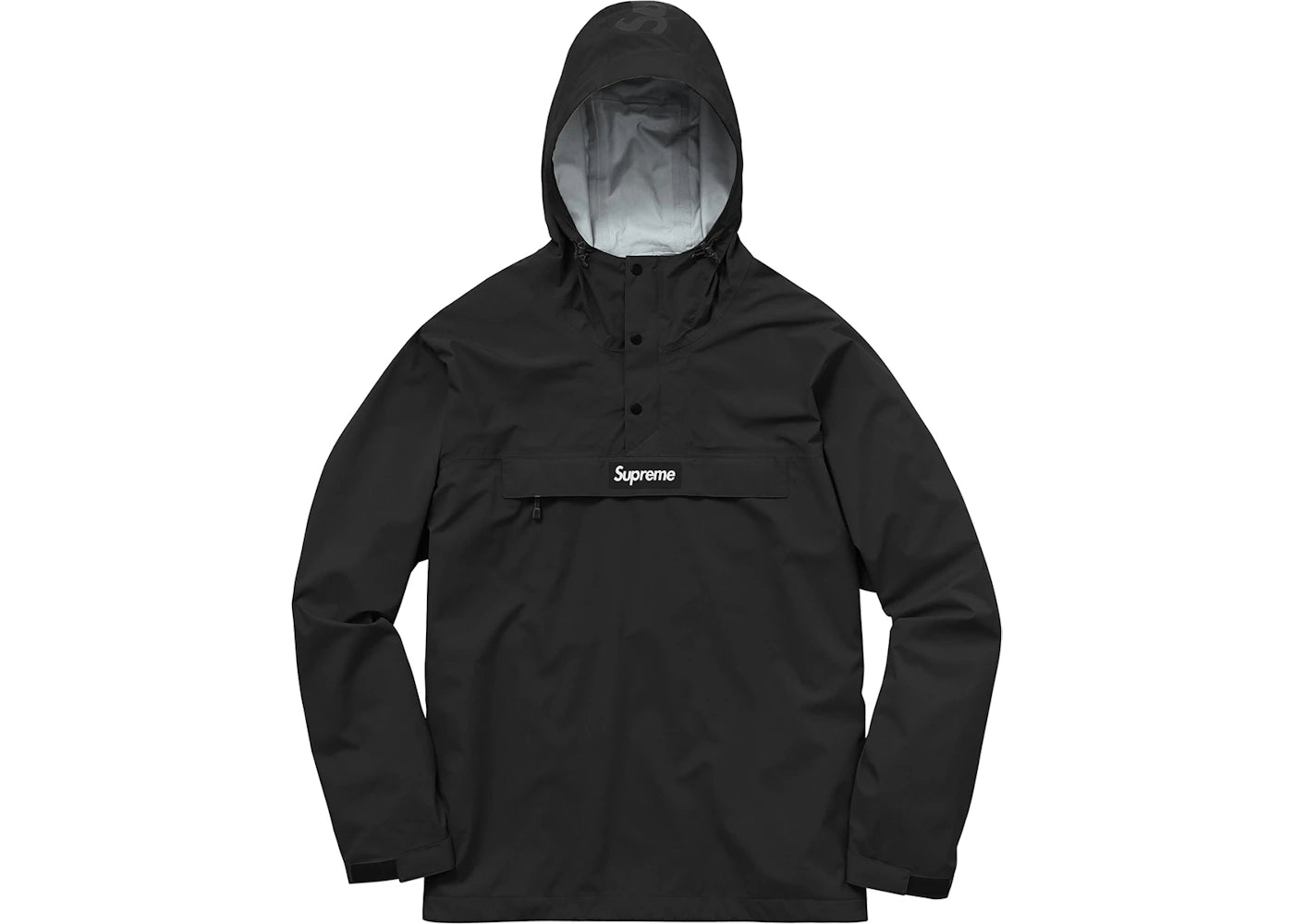 Supreme Taped Seam Anorak Black