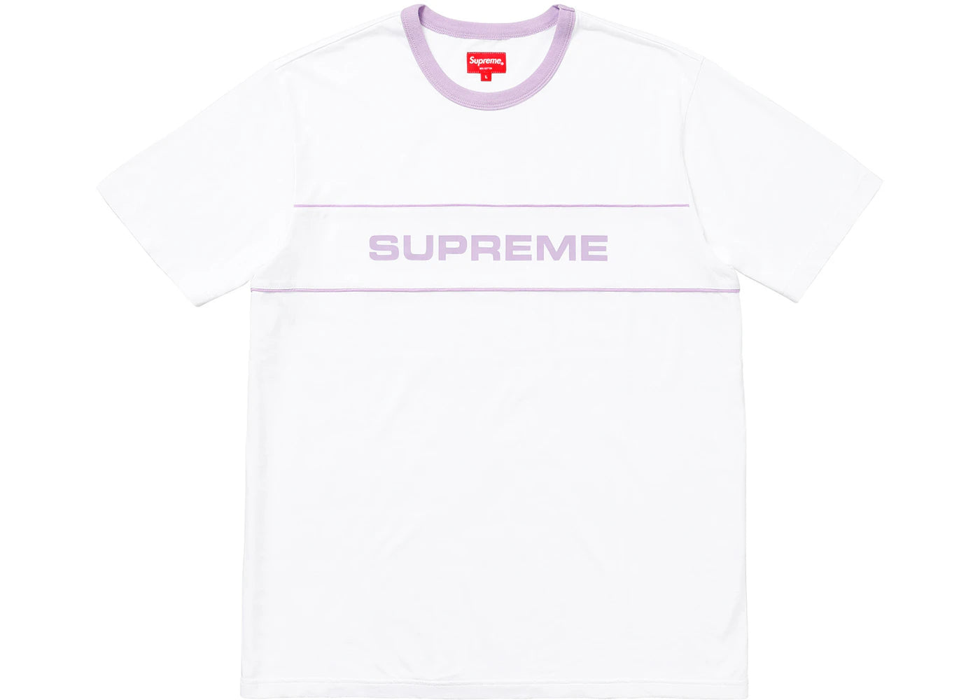 Supreme Team Ringer Tee White
