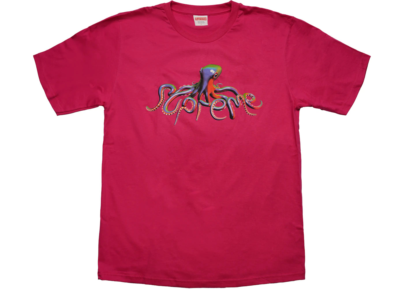 Supreme Tentacles Tee Hot Pink
