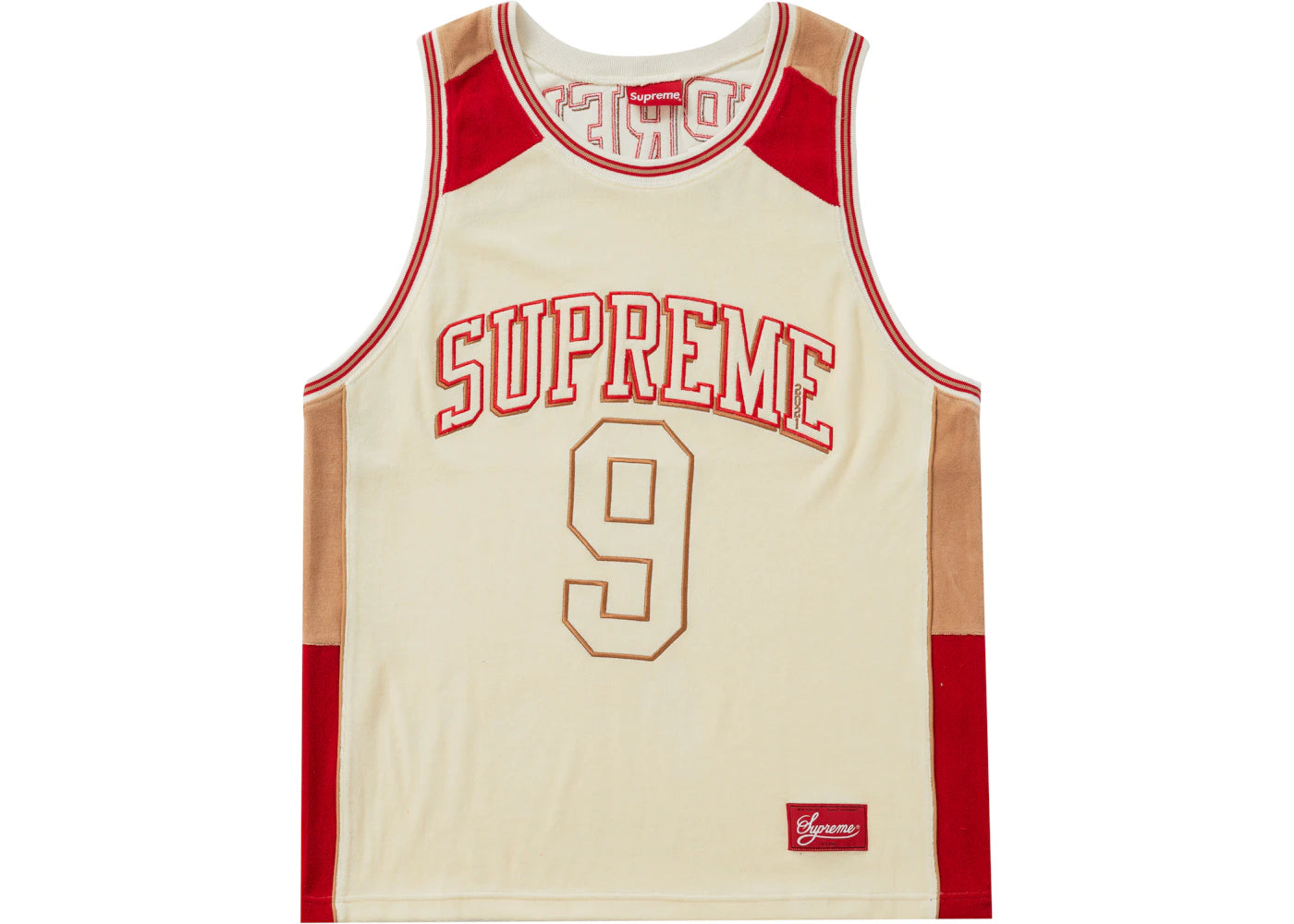 Supreme Terry Basketball Jersey Stone