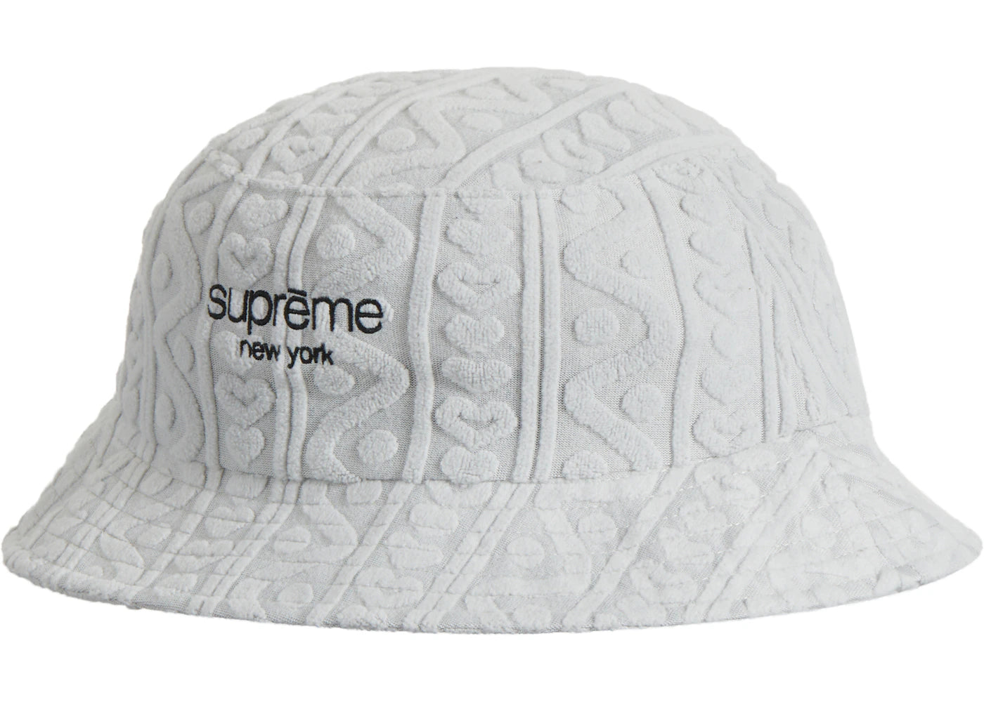 Supreme Terry Pattern Crusher Grey