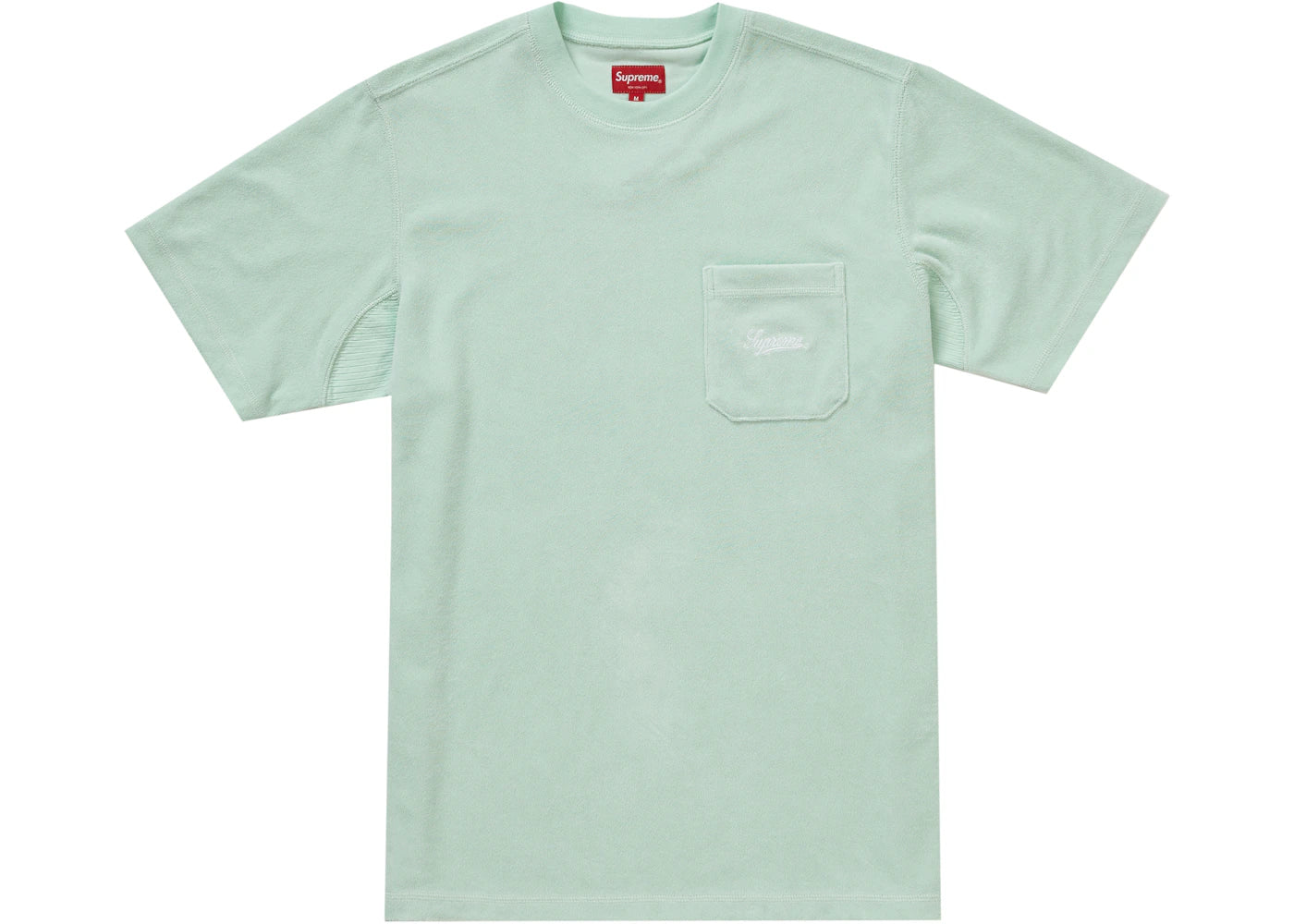 Supreme Terry Pocket Tee Mint