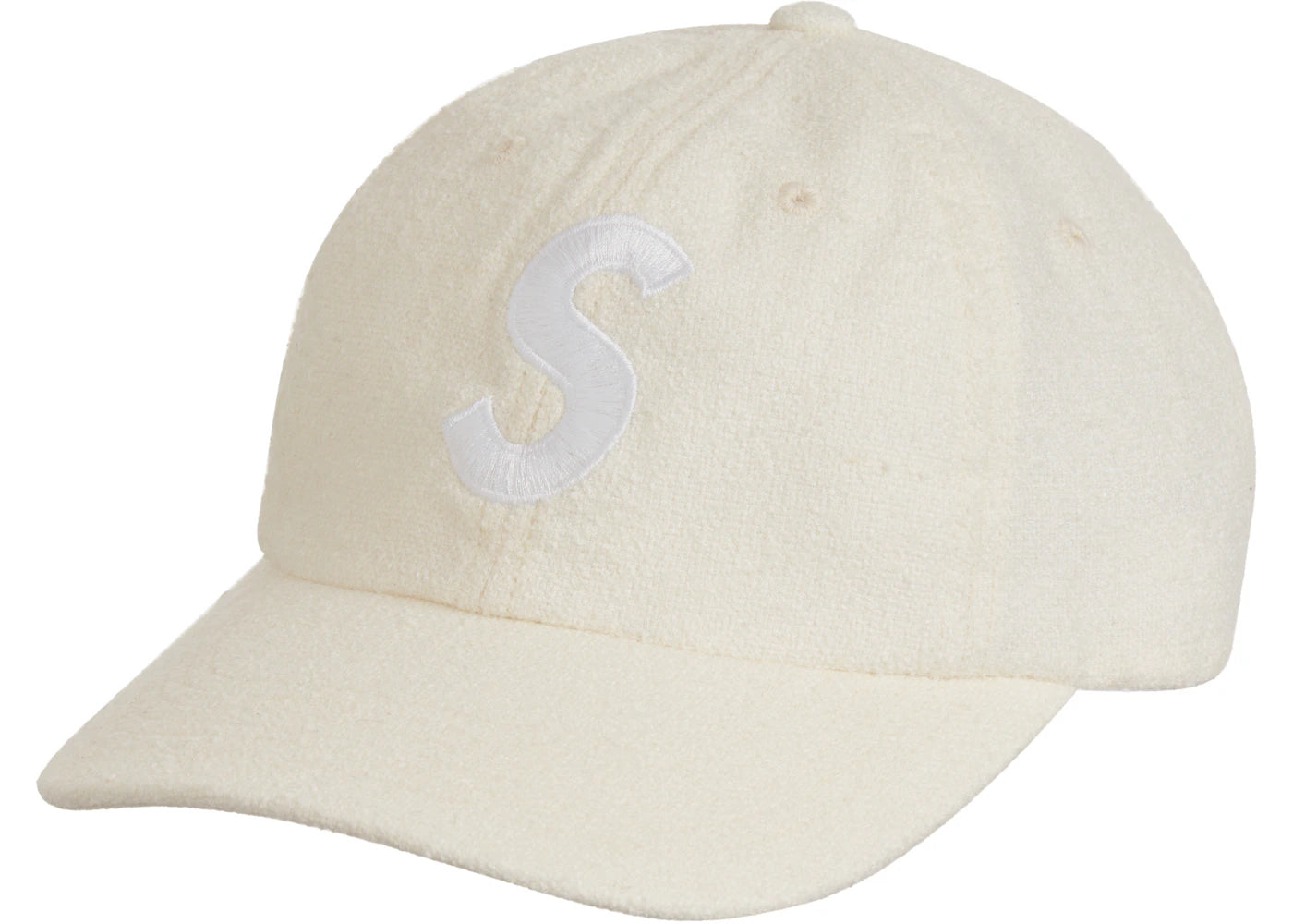 Supreme Terry S Logo 6-Panel White