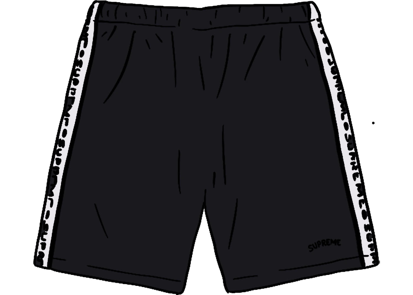 Supreme Terry Short Black