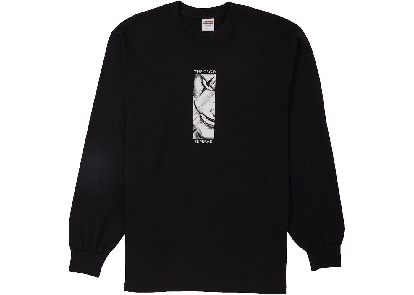 Supreme The Crow L/S Tee Black