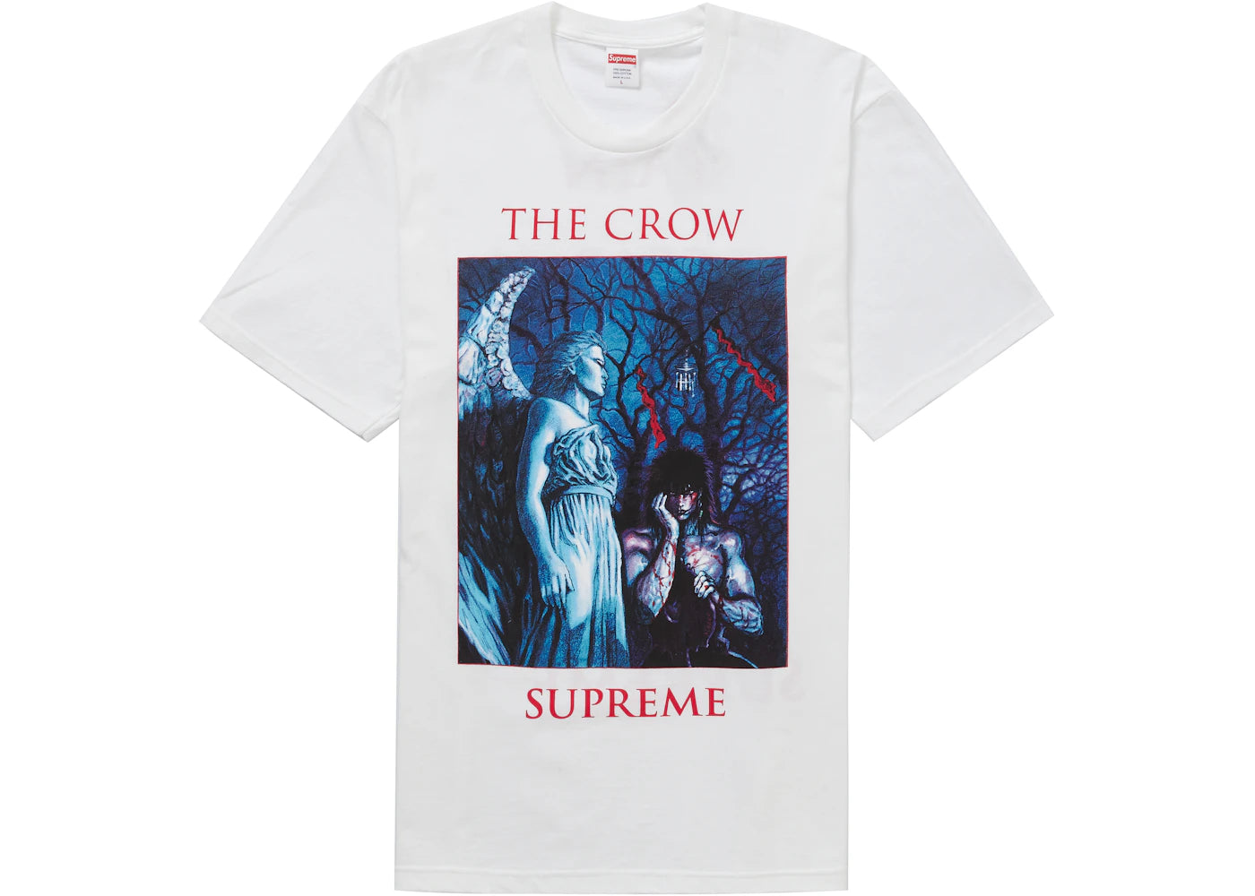 Supreme The Crow Tee White