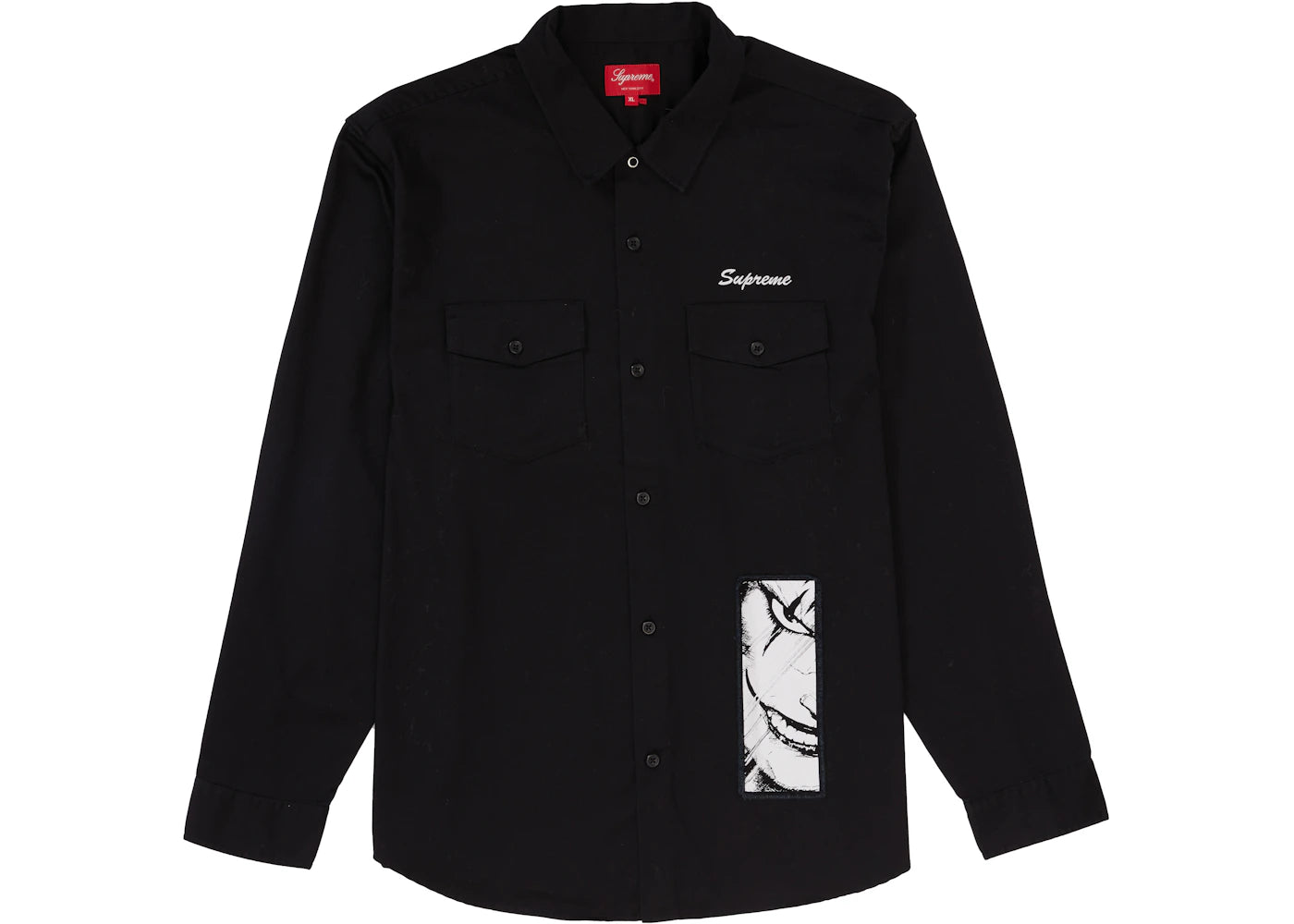 Supreme The Crow Work Shirt Black