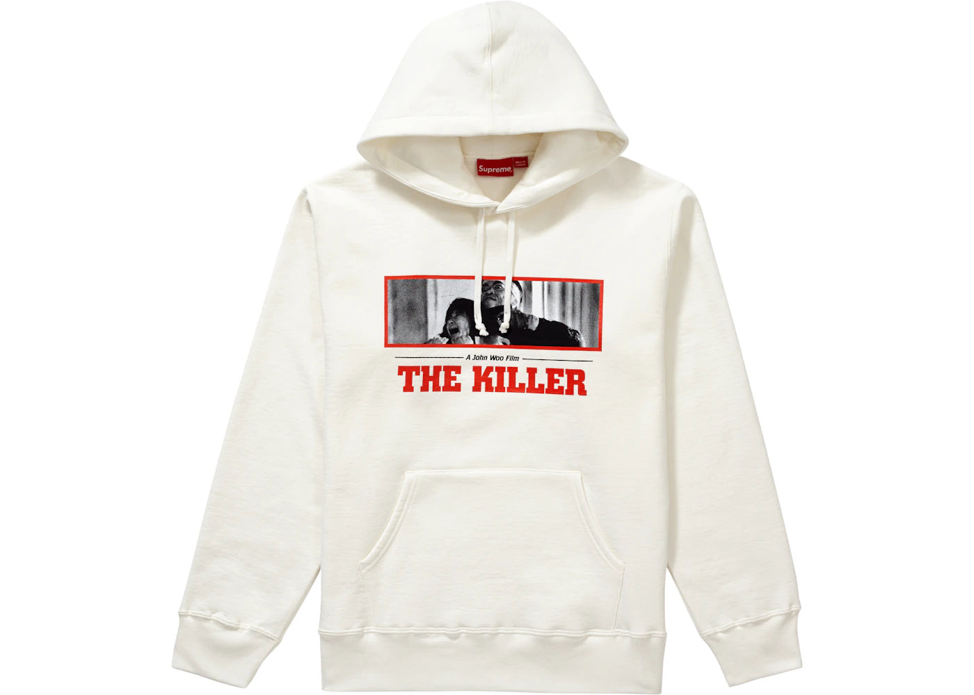 Supreme The Killer Hooded Sweatshirt White