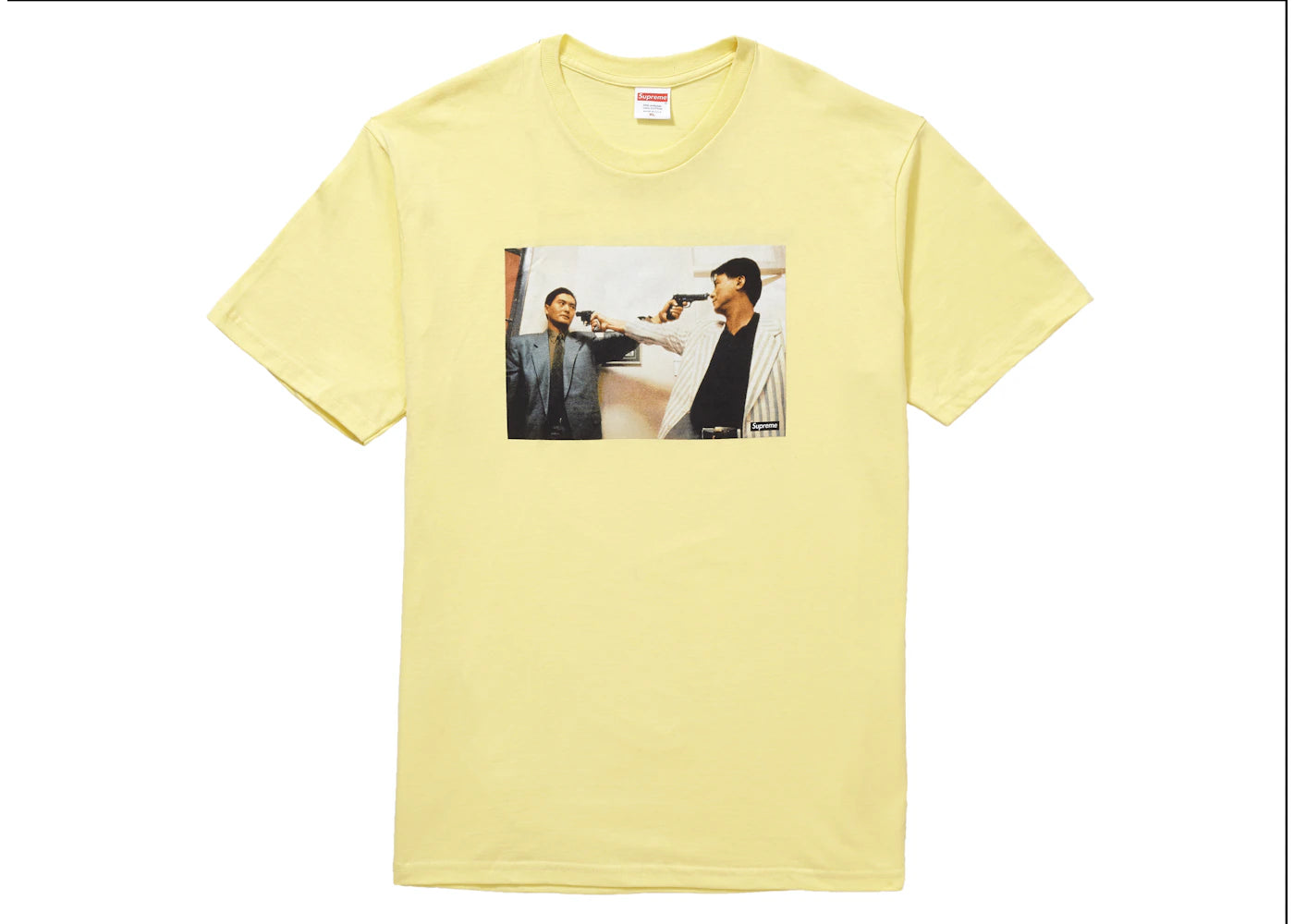 Supreme The Killer Trust Tee Pale Yellow