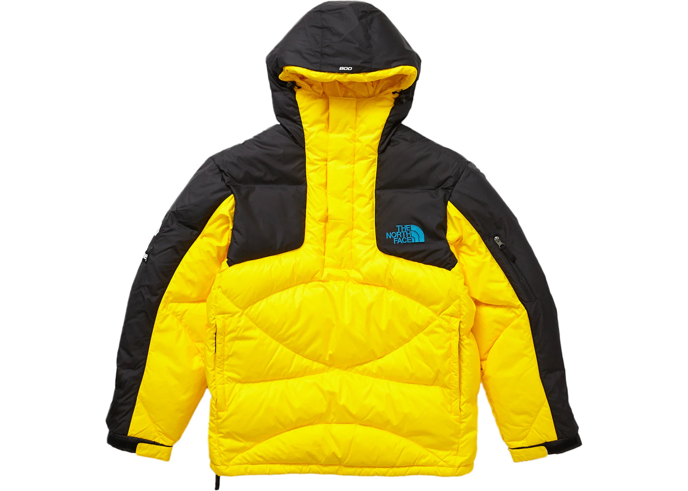 Supreme The North Face 800-Fill Half Zip Hooded Pullover Yellow