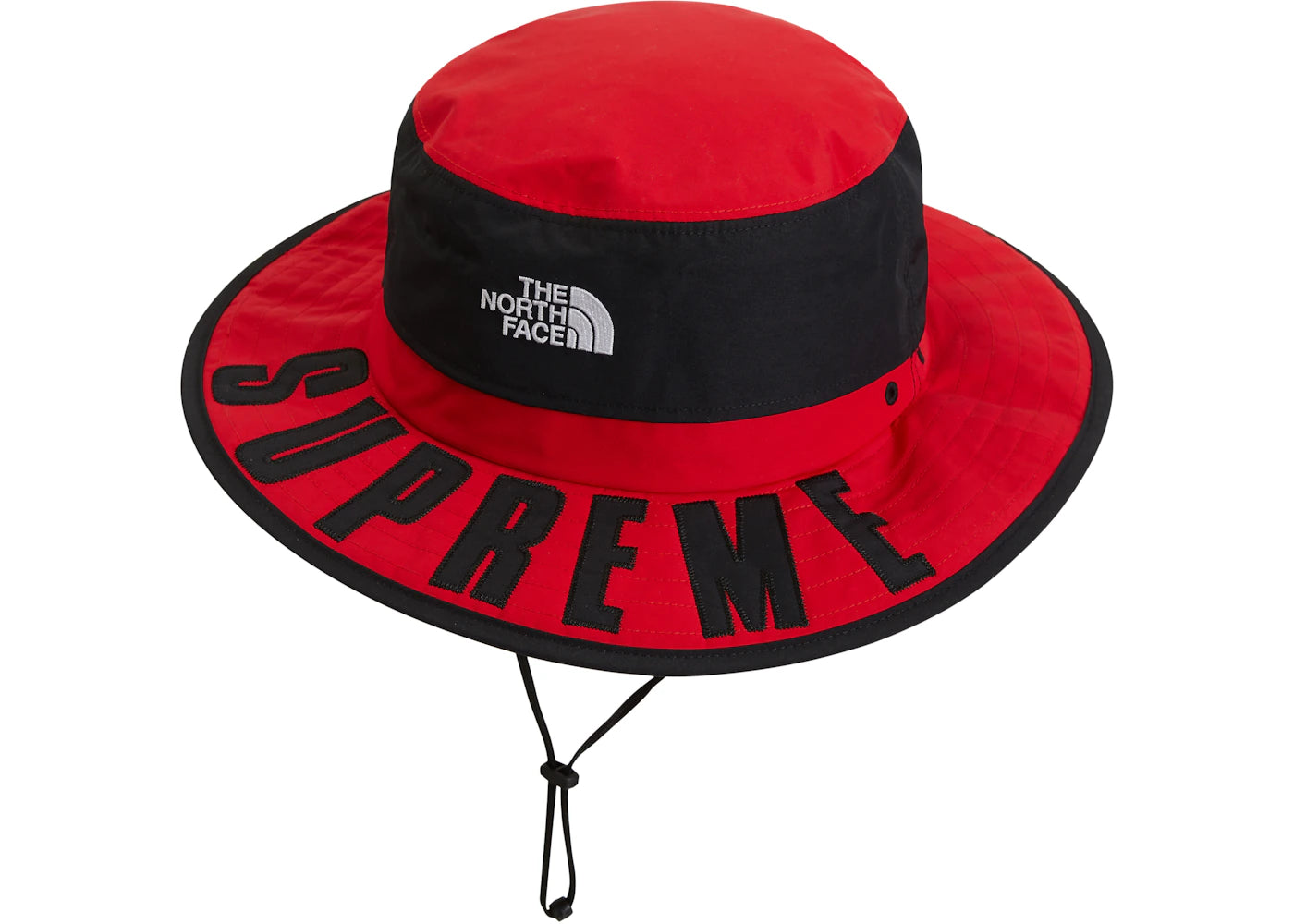 Supreme The North Face Arc Logo Horizon Breeze Hat Red