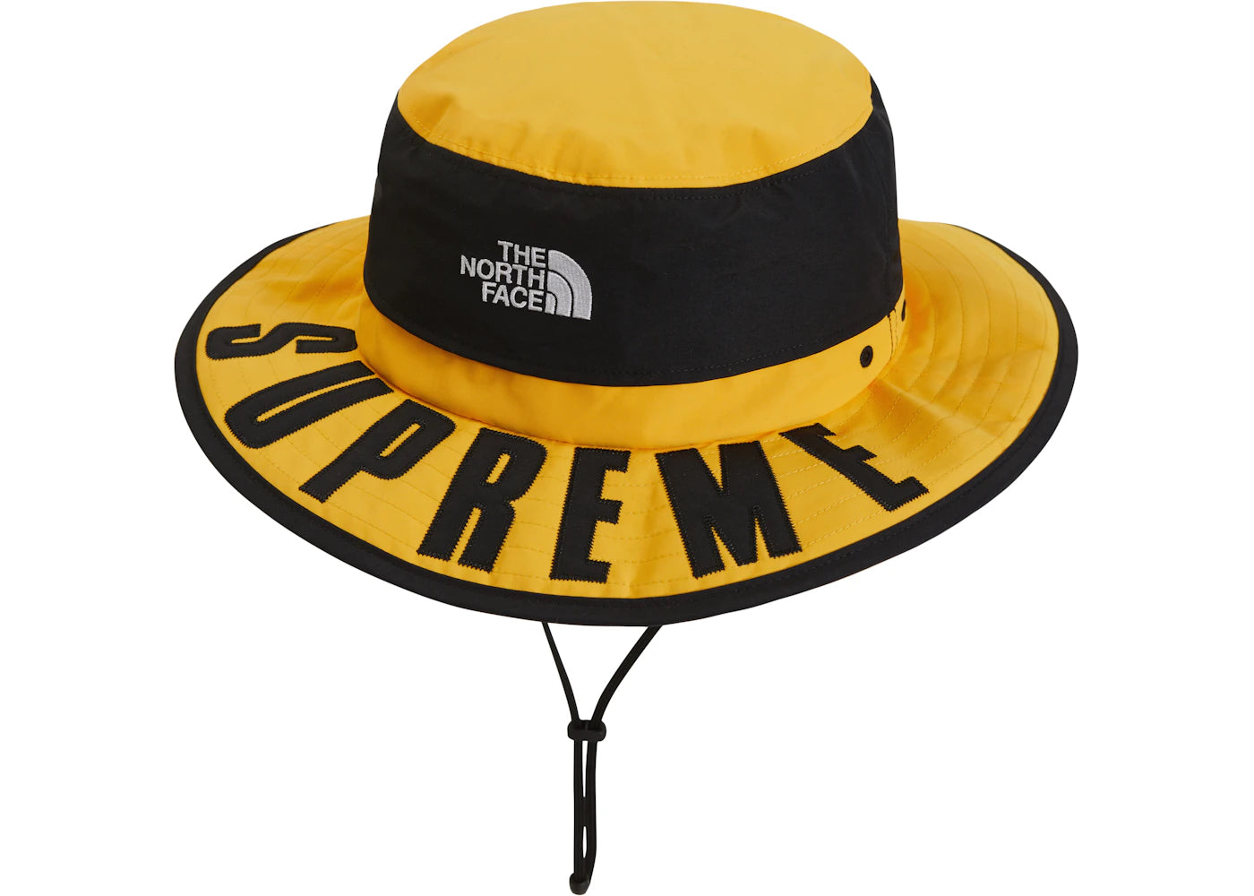 Supreme The North Face Arc Logo Horizon Breeze Hat Yellow