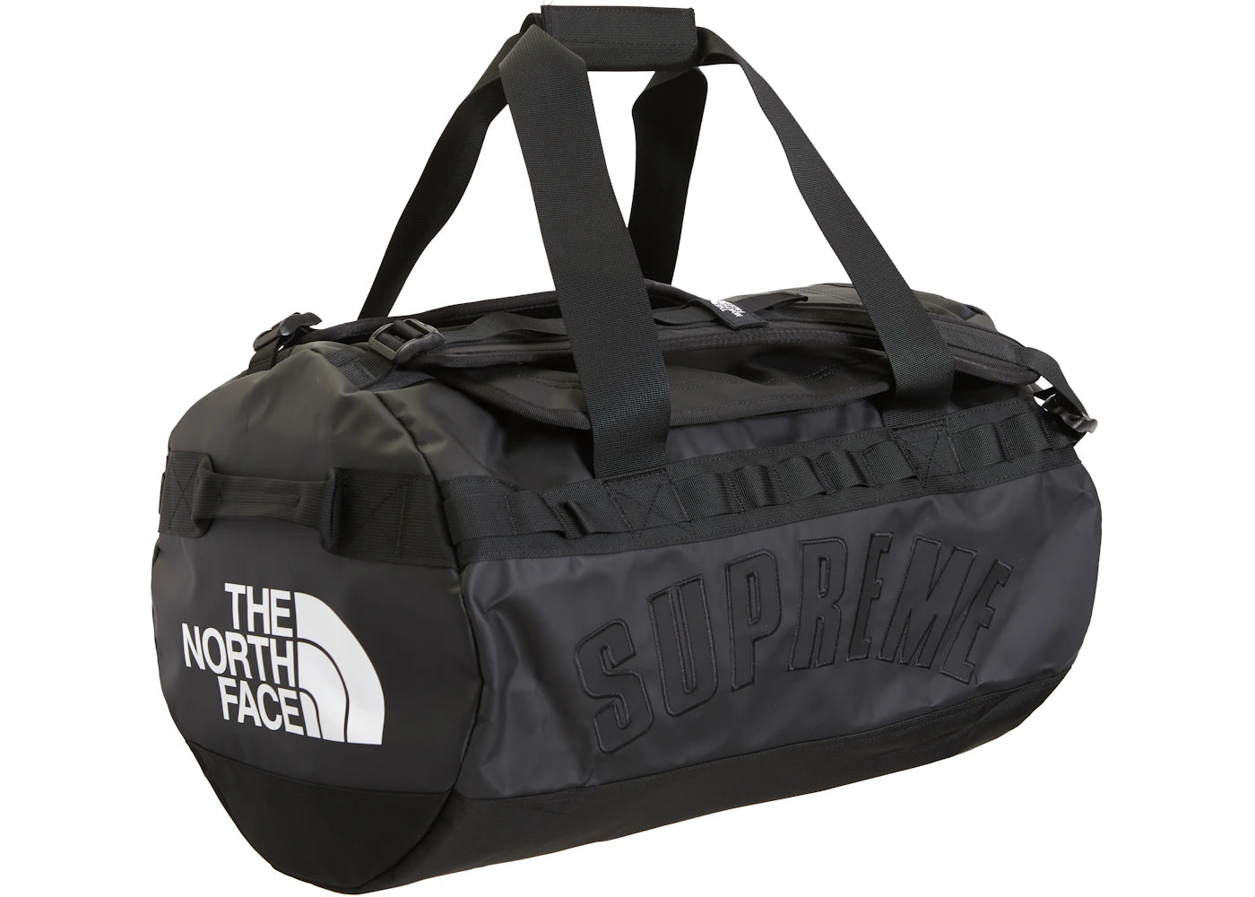 Supreme The North Face Arc Logo Small Base Camp Duffle Bag Black