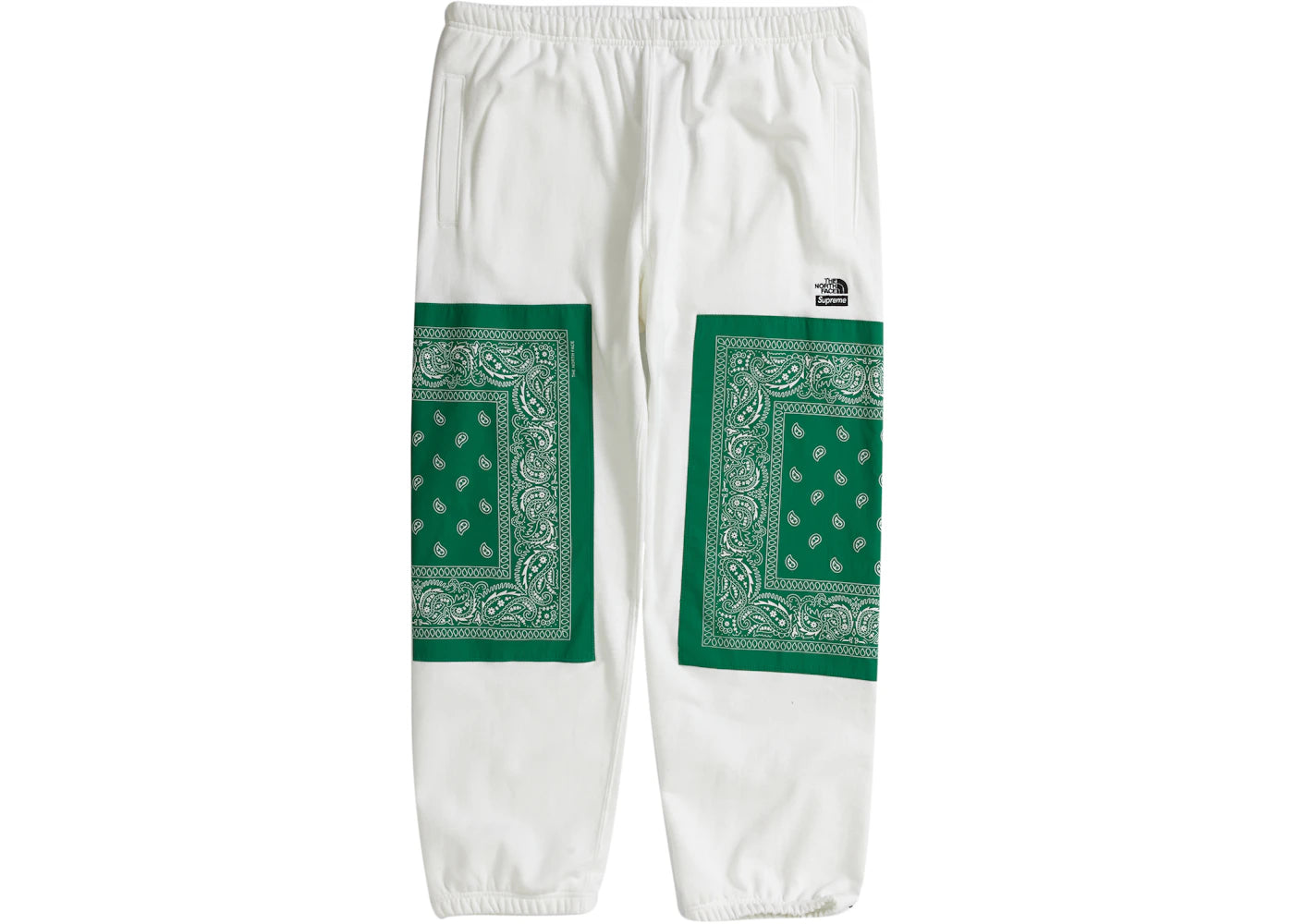 Supreme The North Face Bandana Sweatpant White