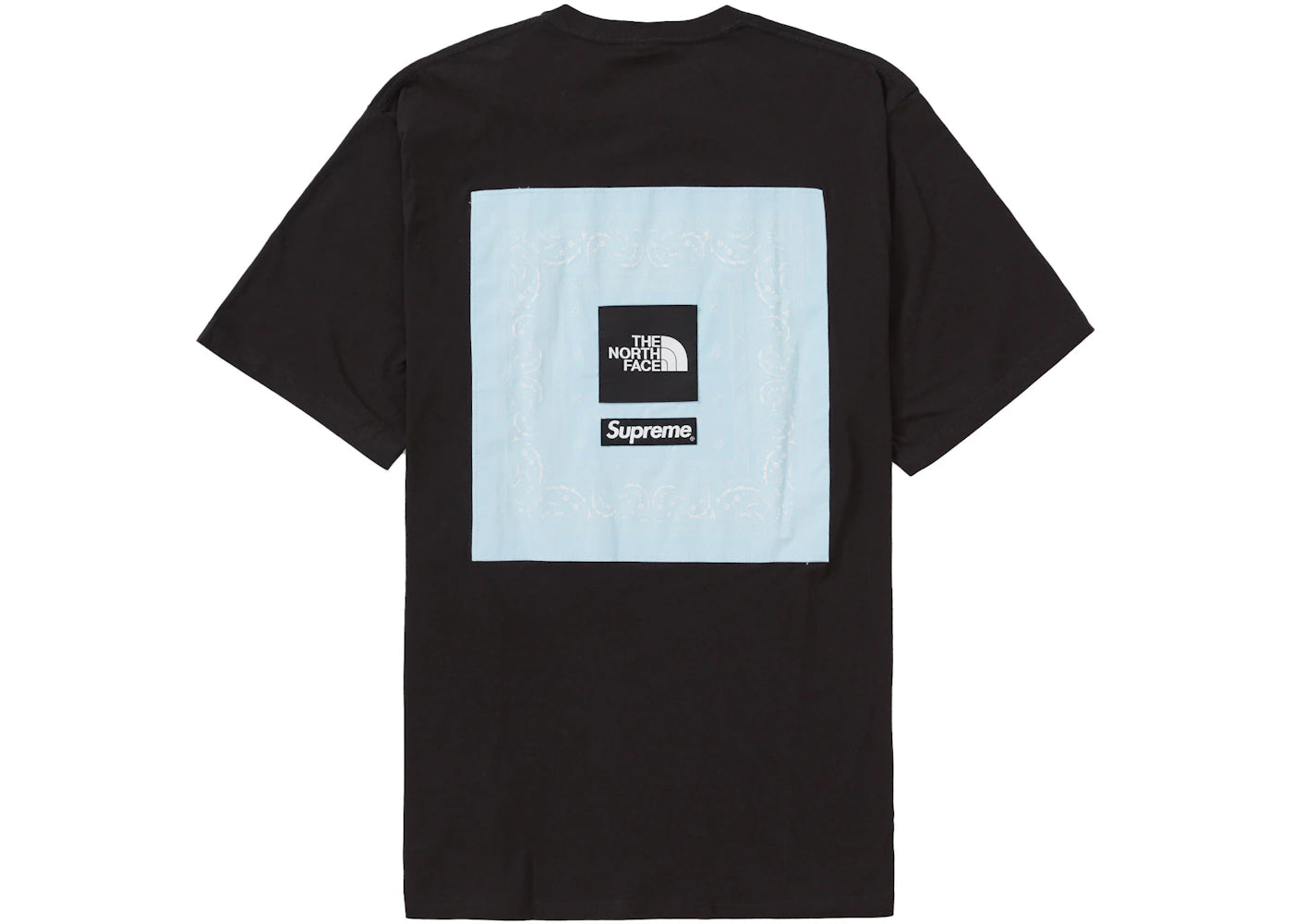 Supreme The North Face Bandana Tee Black