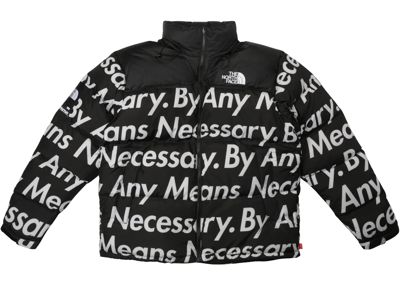 Supreme The North Face By Any Means Nuptse Jacket Black