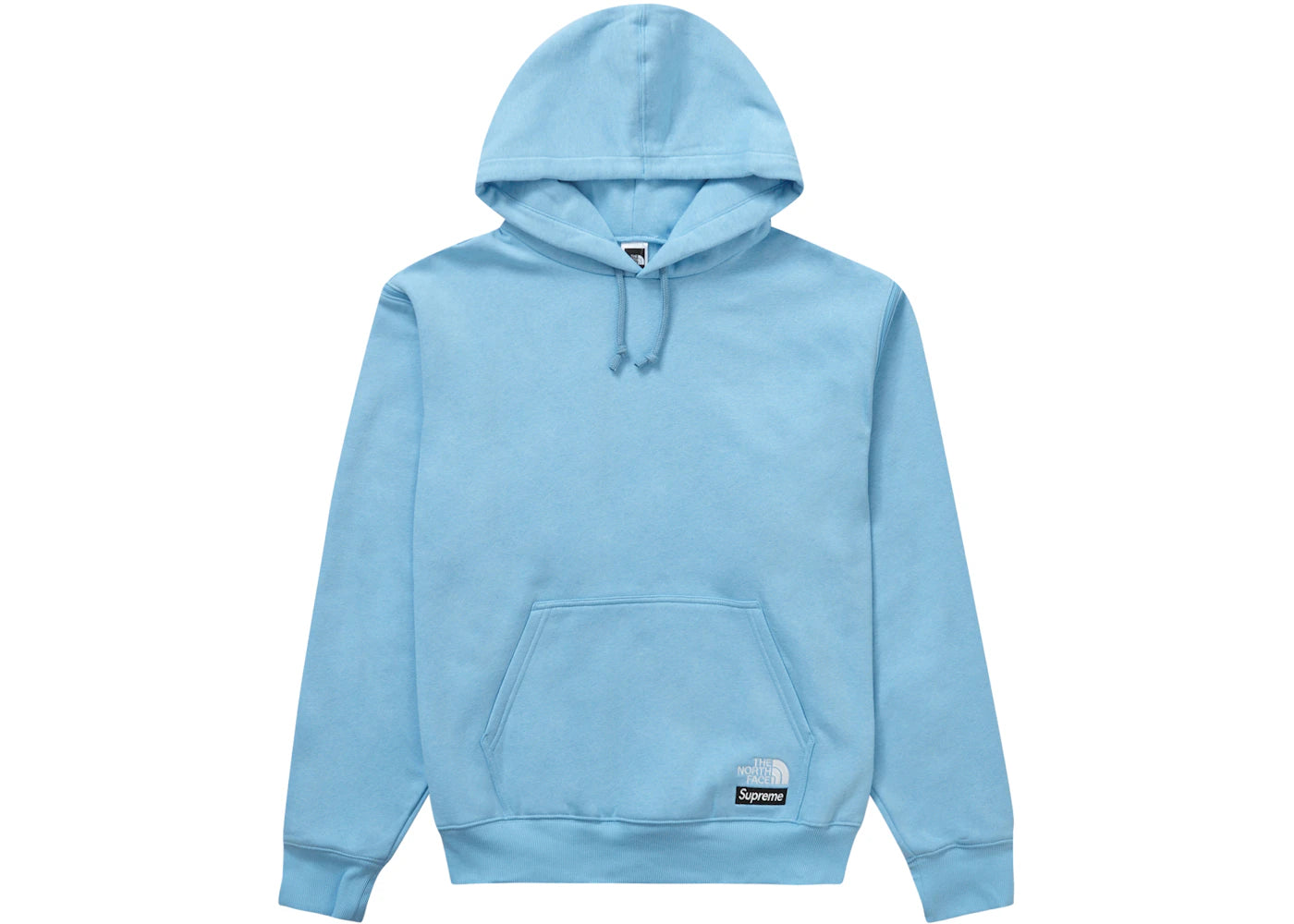 Supreme The North Face Convertible Hooded Sweatshirt Blue