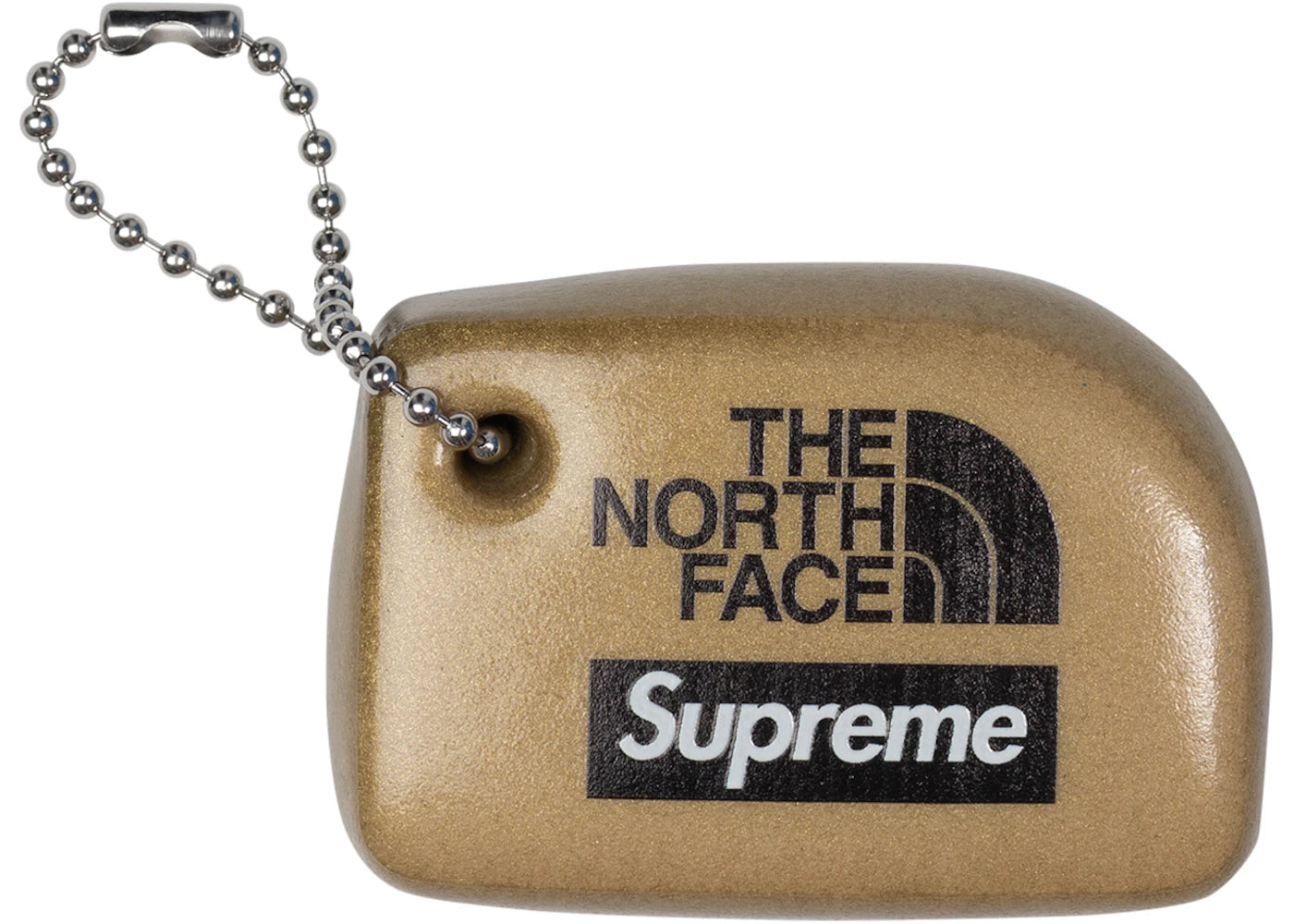 Supreme The North Face Floating Key Chain Gold