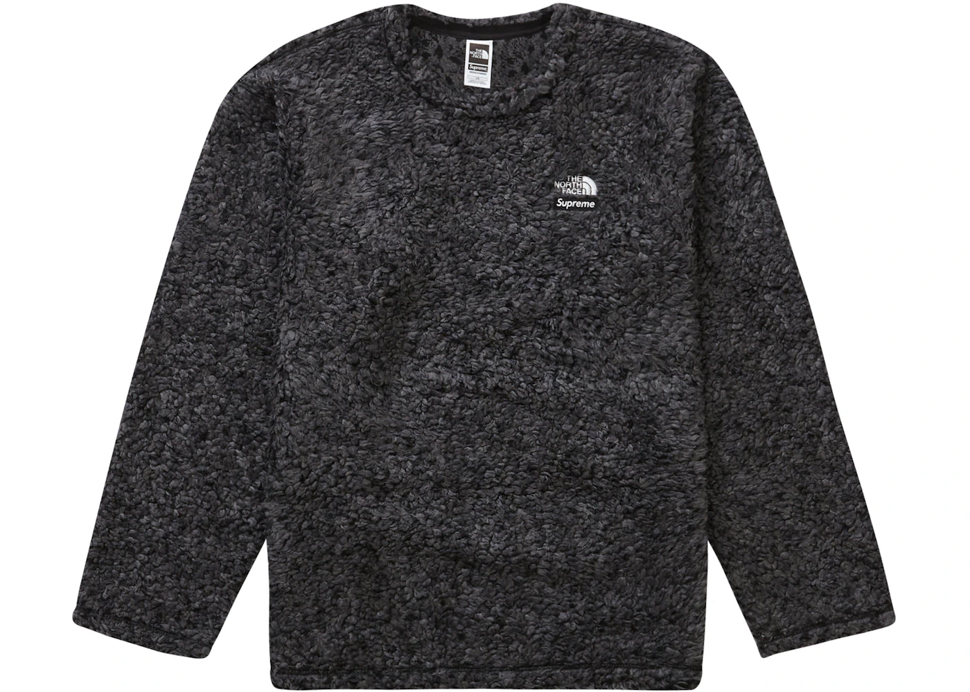 Supreme The North Face High Pile Fleece L/S Top Black