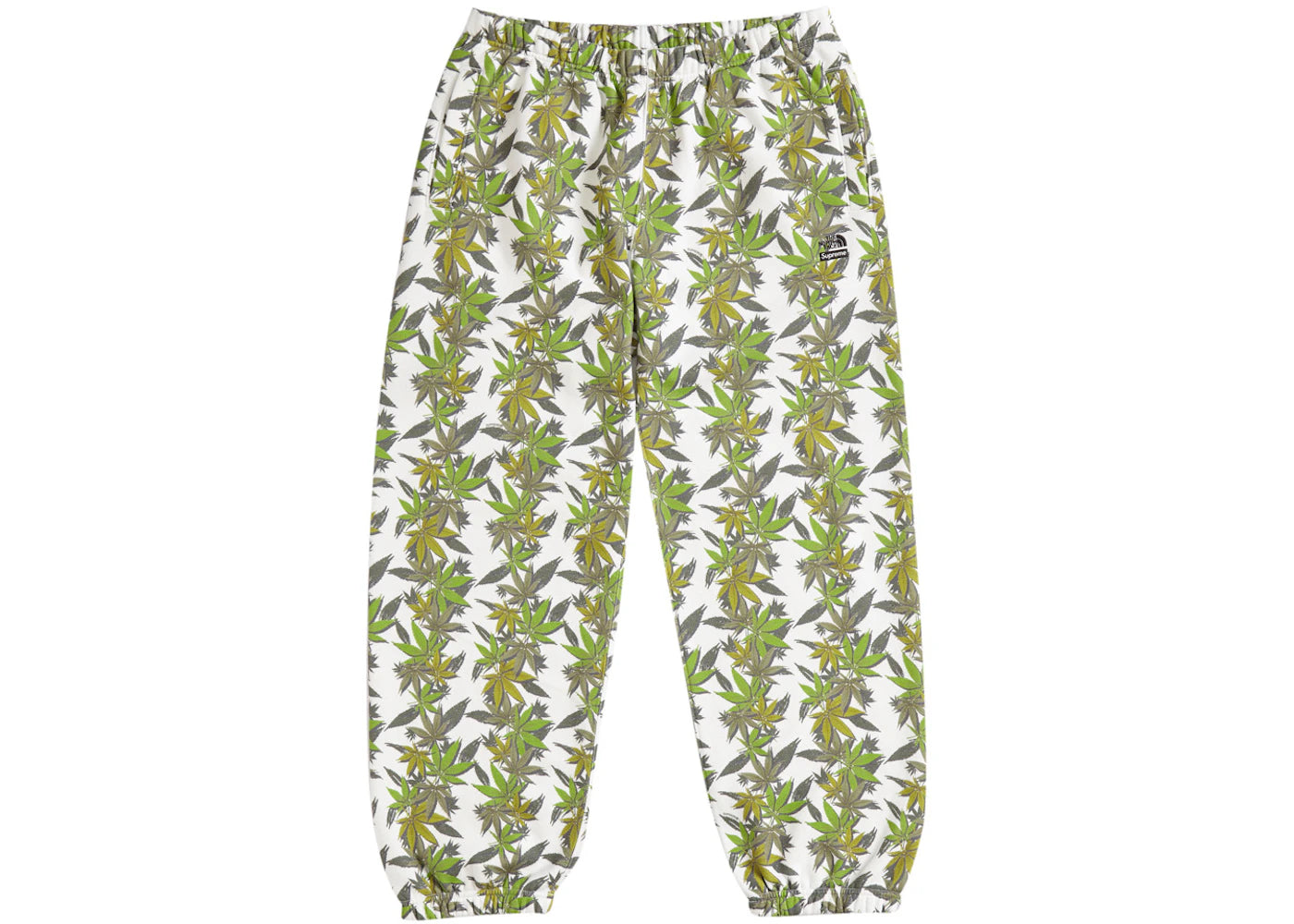 Supreme The North Face Leaf Sweatpant White