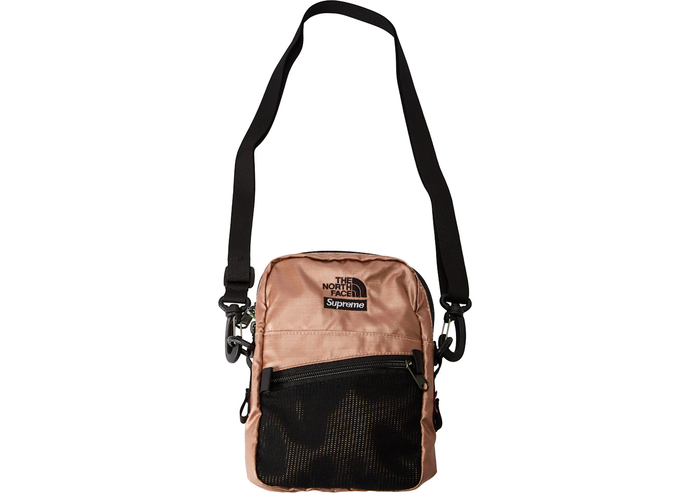 Supreme The North Face Metallic Shoulder Bag Rose Gold