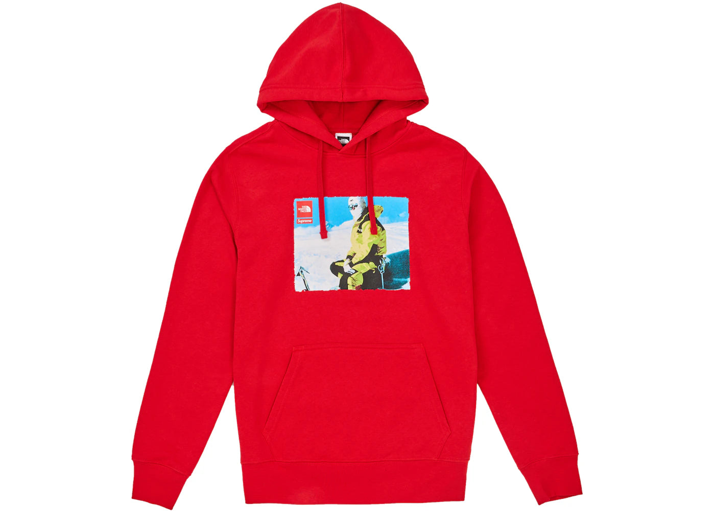 Supreme The North Face Photo Hooded Sweatshirt Red