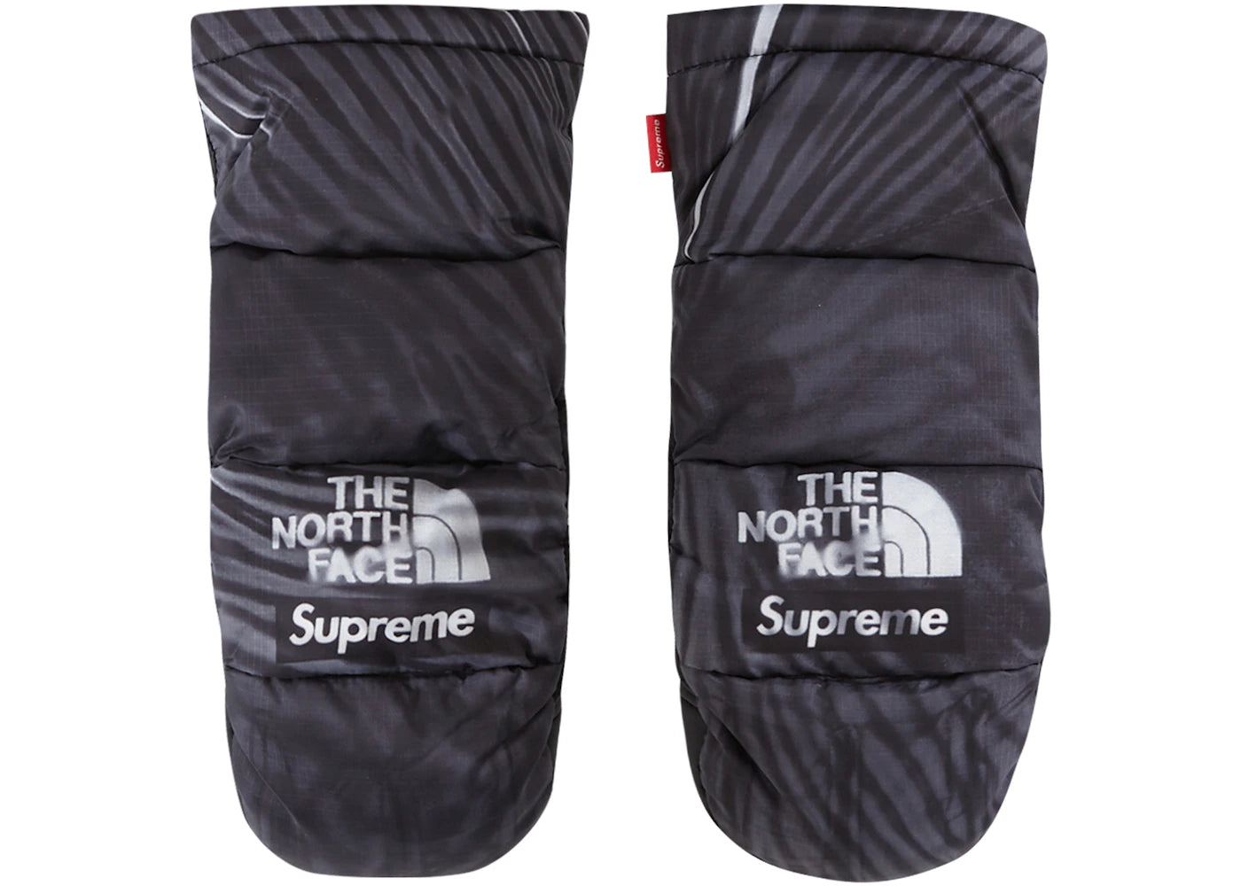 Supreme The North Face Printed Montana Trompe L'oeil Mitt Black