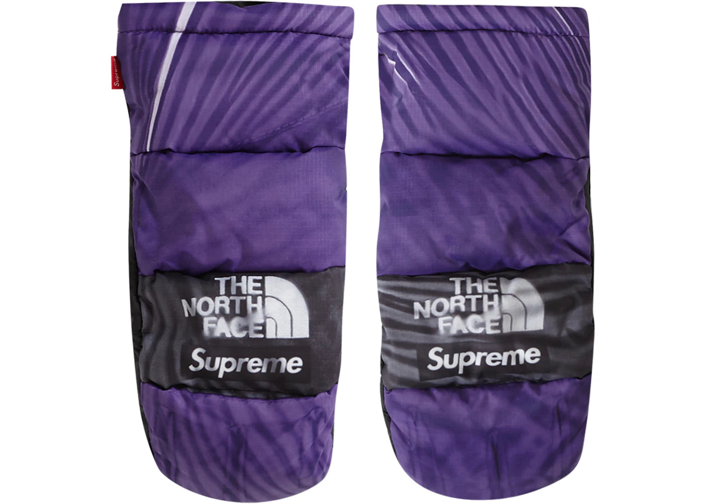 Supreme The North Face Printed Montana Trompe L'oeil Mitt Purple