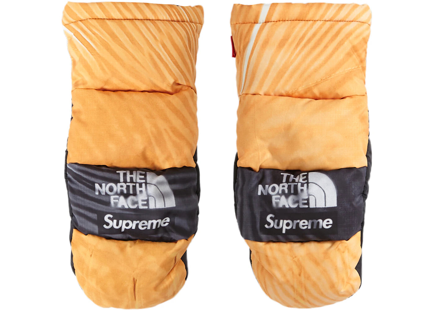 Supreme The North Face Printed Montana Trompe L'oeil Mitt Yellow
