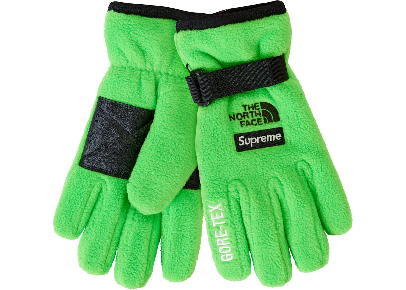 Supreme The North Face RTG Fleece Glove Bright Green