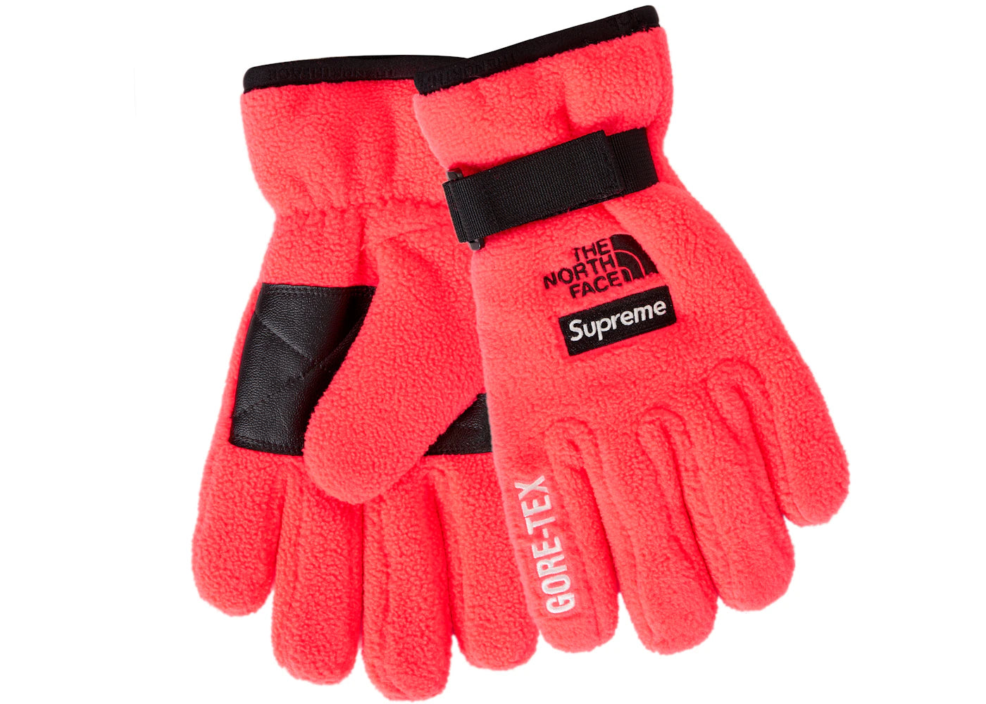 Supreme The North Face RTG Fleece Glove Bright Red