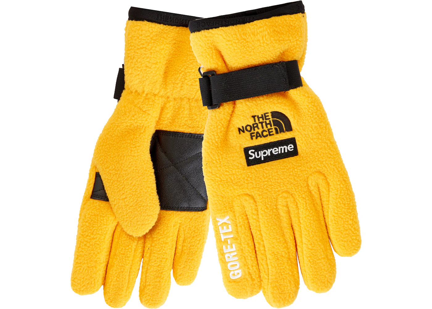Supreme The North Face RTG Fleece Glove Gold