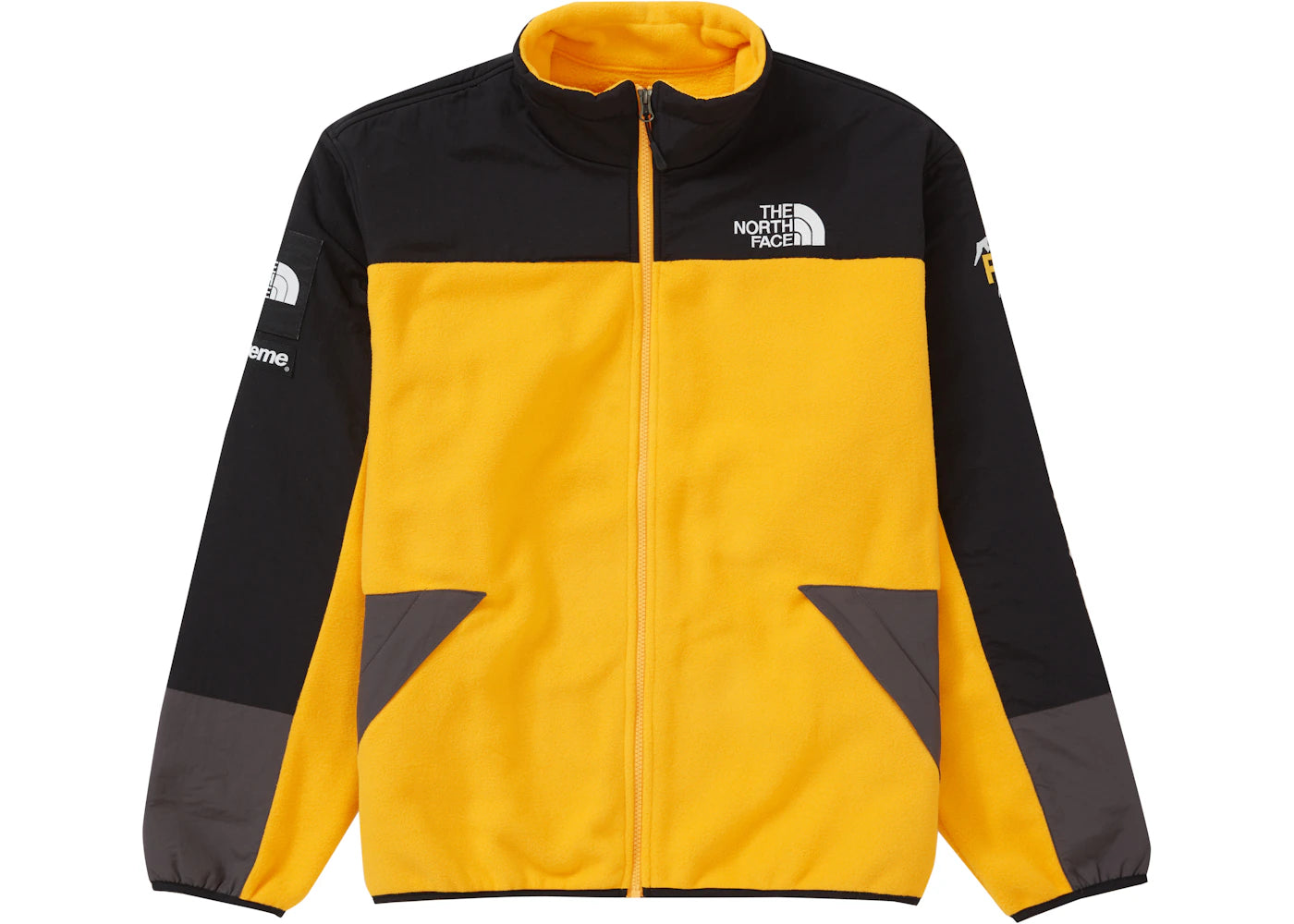 Supreme The North Face RTG Fleece Jacket Gold