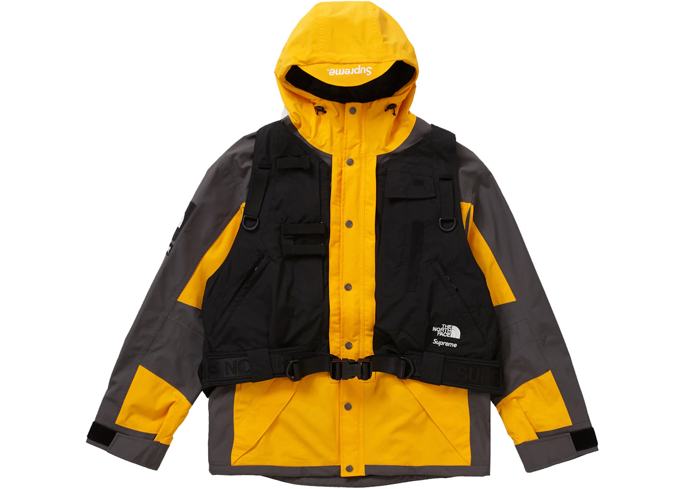 Supreme The North Face RTG Jacket + Vest Gold