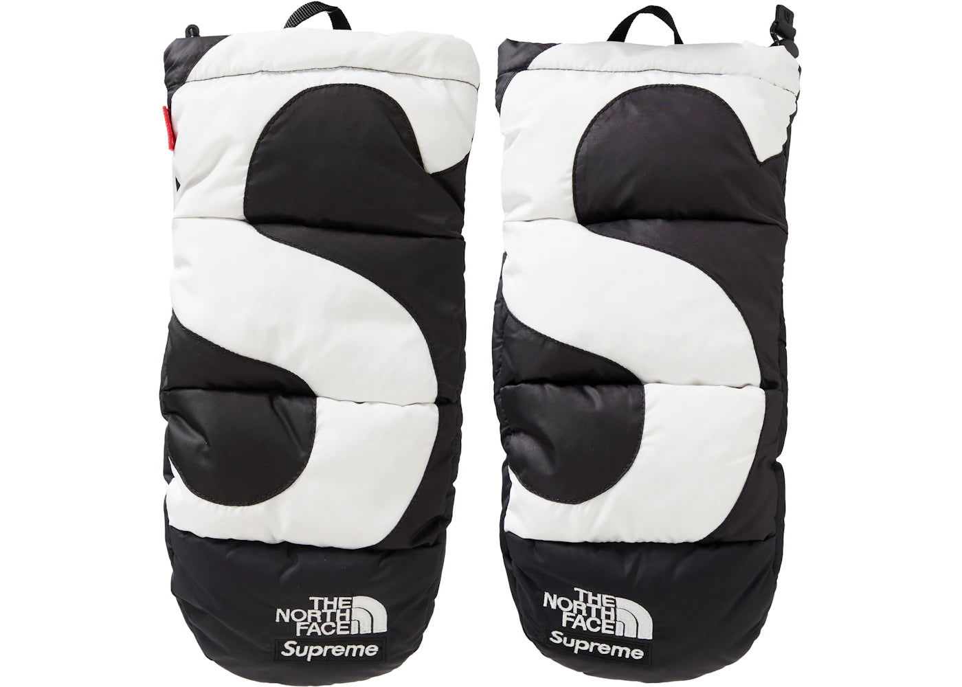Supreme The North Face S Logo Nuptse Mitts Black