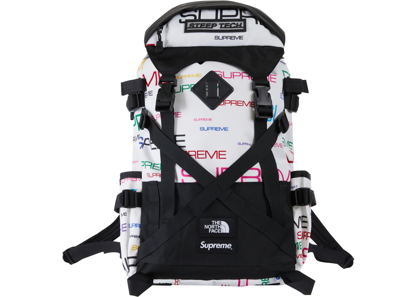 Supreme The North Face Steep Tech Backpack (FW21) White
