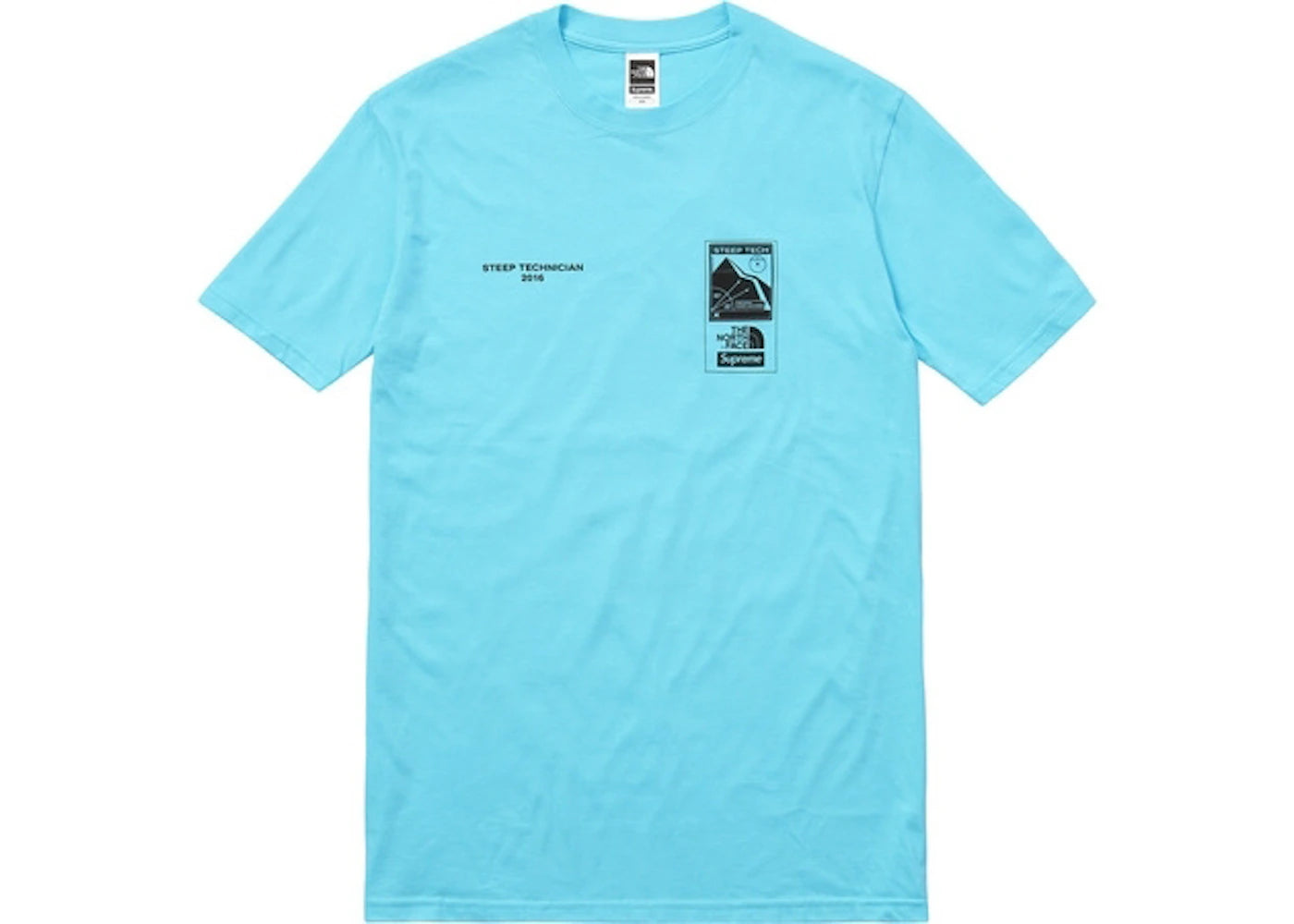 Supreme The North Face Steep Tech Tee Light Blue