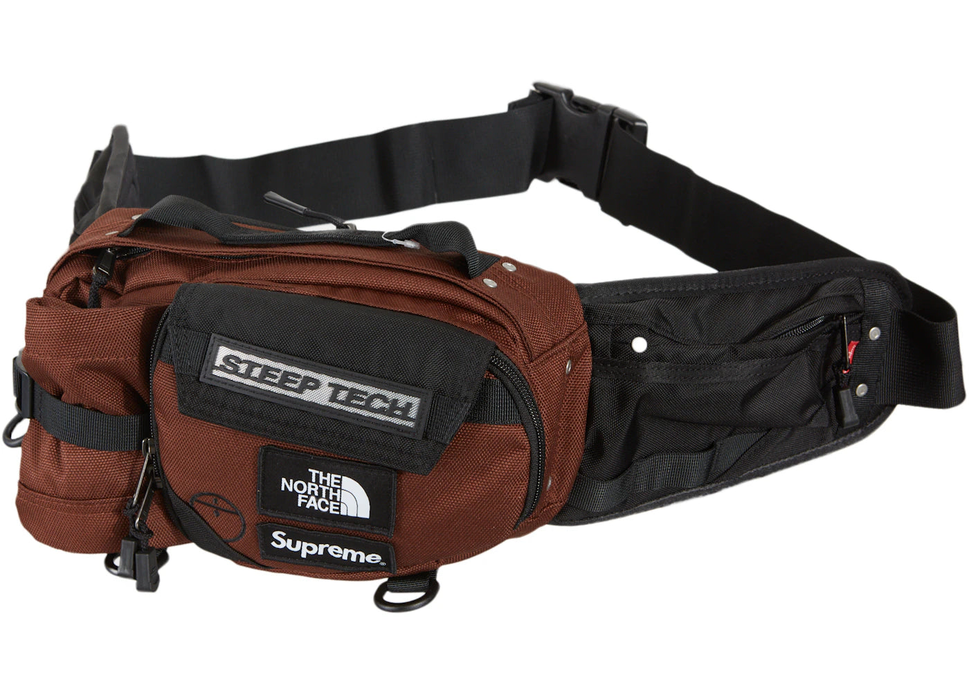 Supreme The North Face Steep Tech Waist Bag Brown