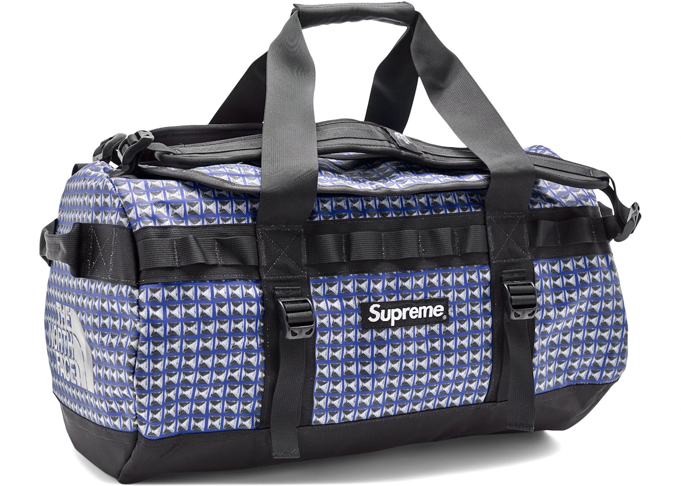 Supreme The North Face Studded Small Base Camp Duffle Bag Royal