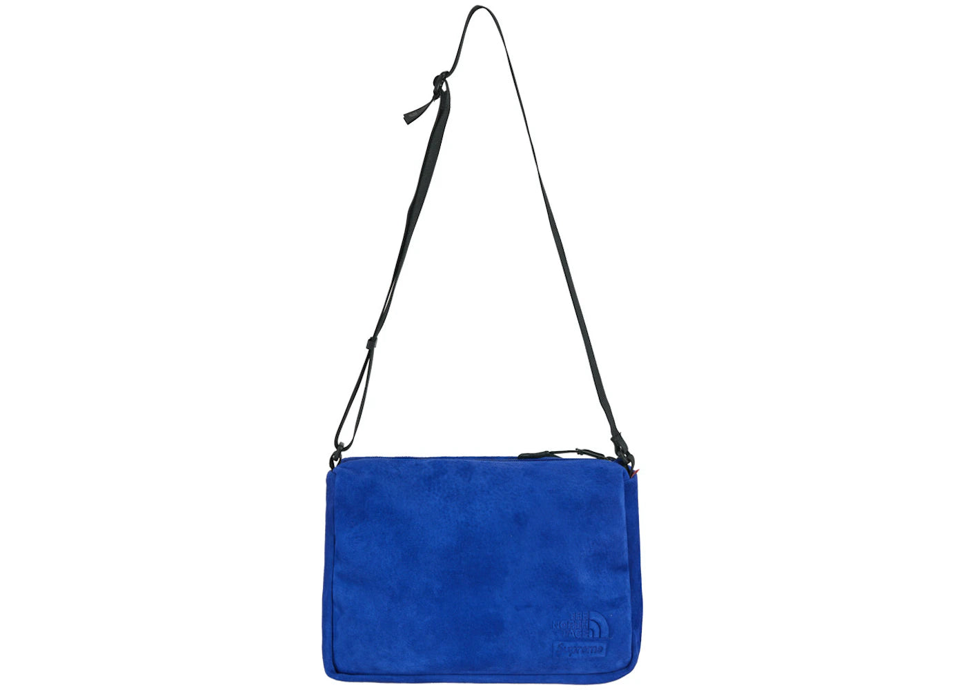 Supreme The North Face Suede Shoulder Bag Blue