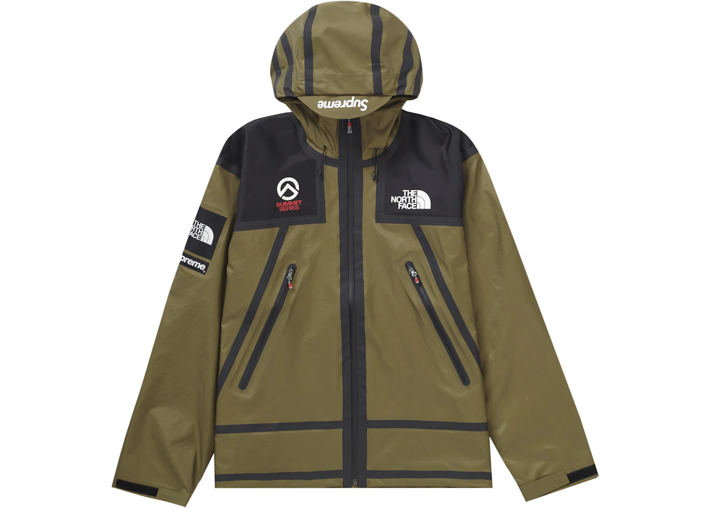 Supreme The North Face Summit Series Outer Tape Seam Jacket Olive