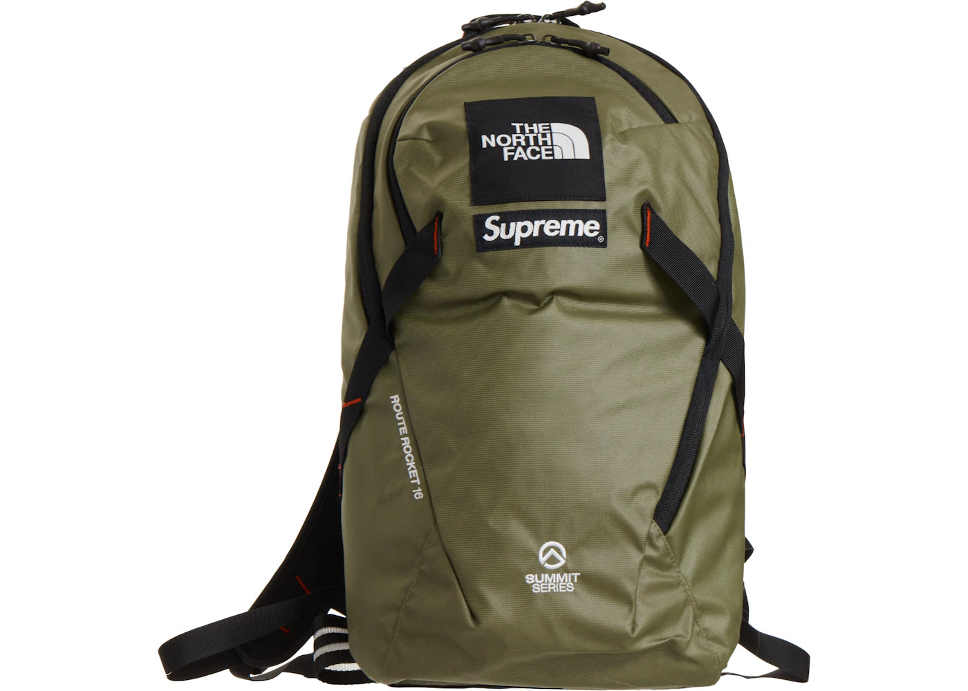 Supreme The North Face Summit Series Outer Tape Seam Route Rocket Backpack Olive