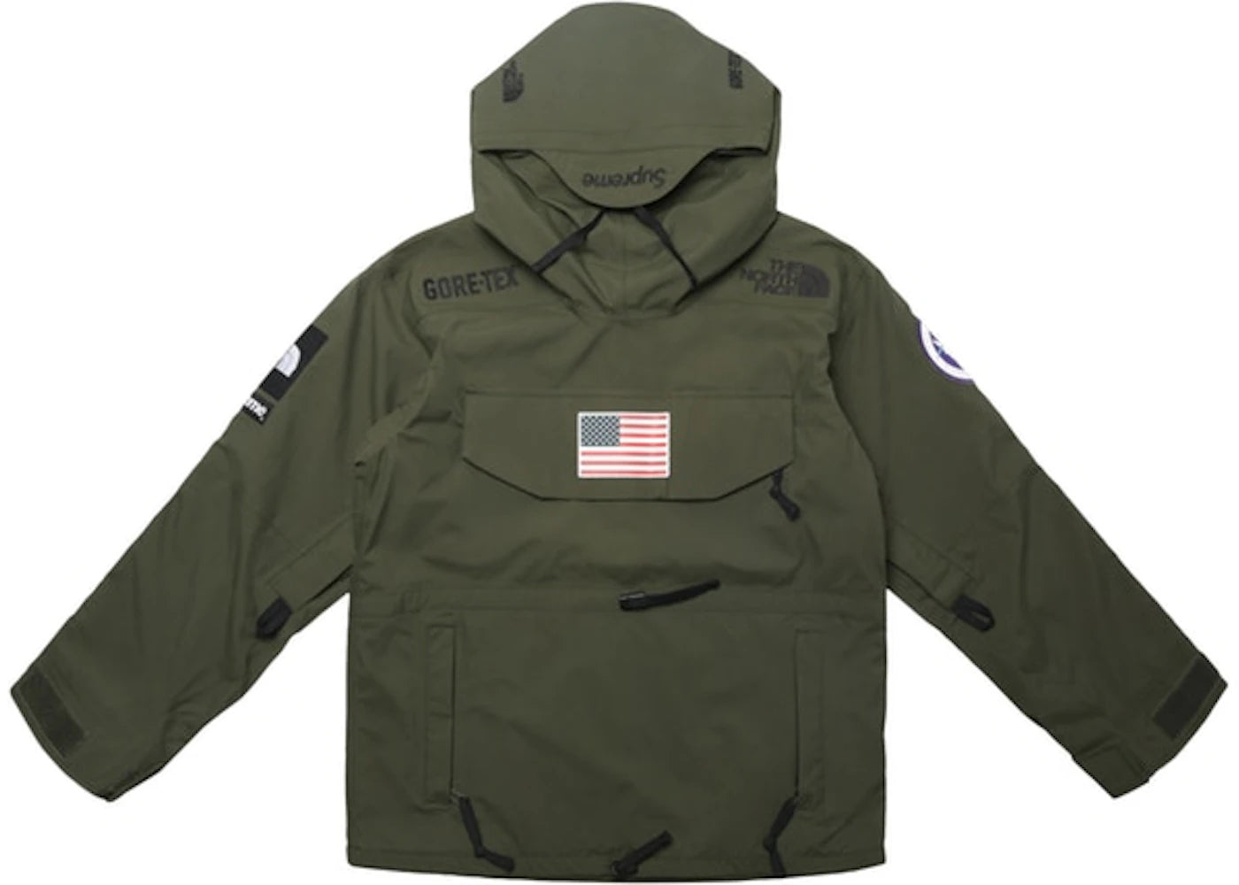 Supreme The North Face Trans Antarctica Expedition Pullover Jacket Olive